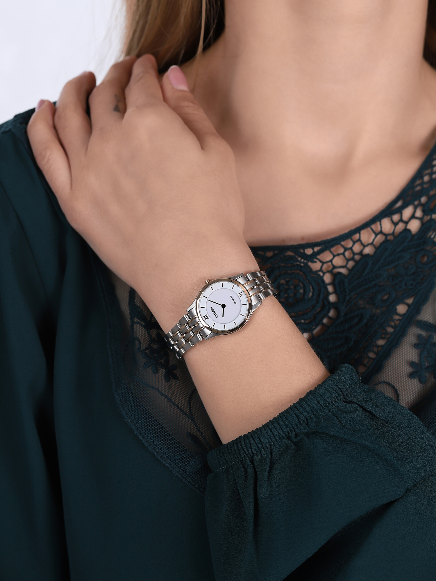 zegarek Citizen EG3225-54A srebrny Elegance - miniatura 3
