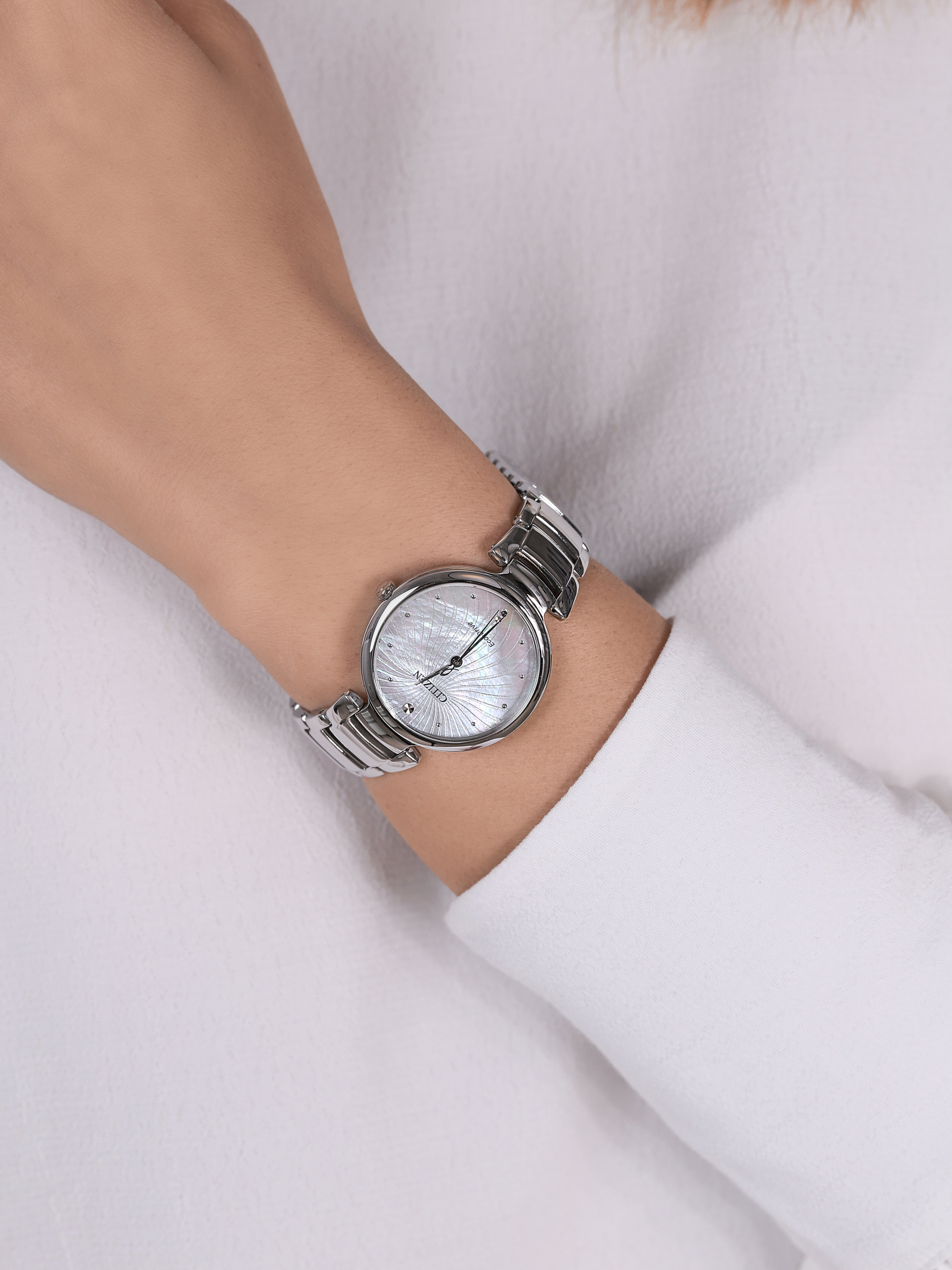 zegarek Citizen EM0850-80D solar damski Lady - miniatura 3