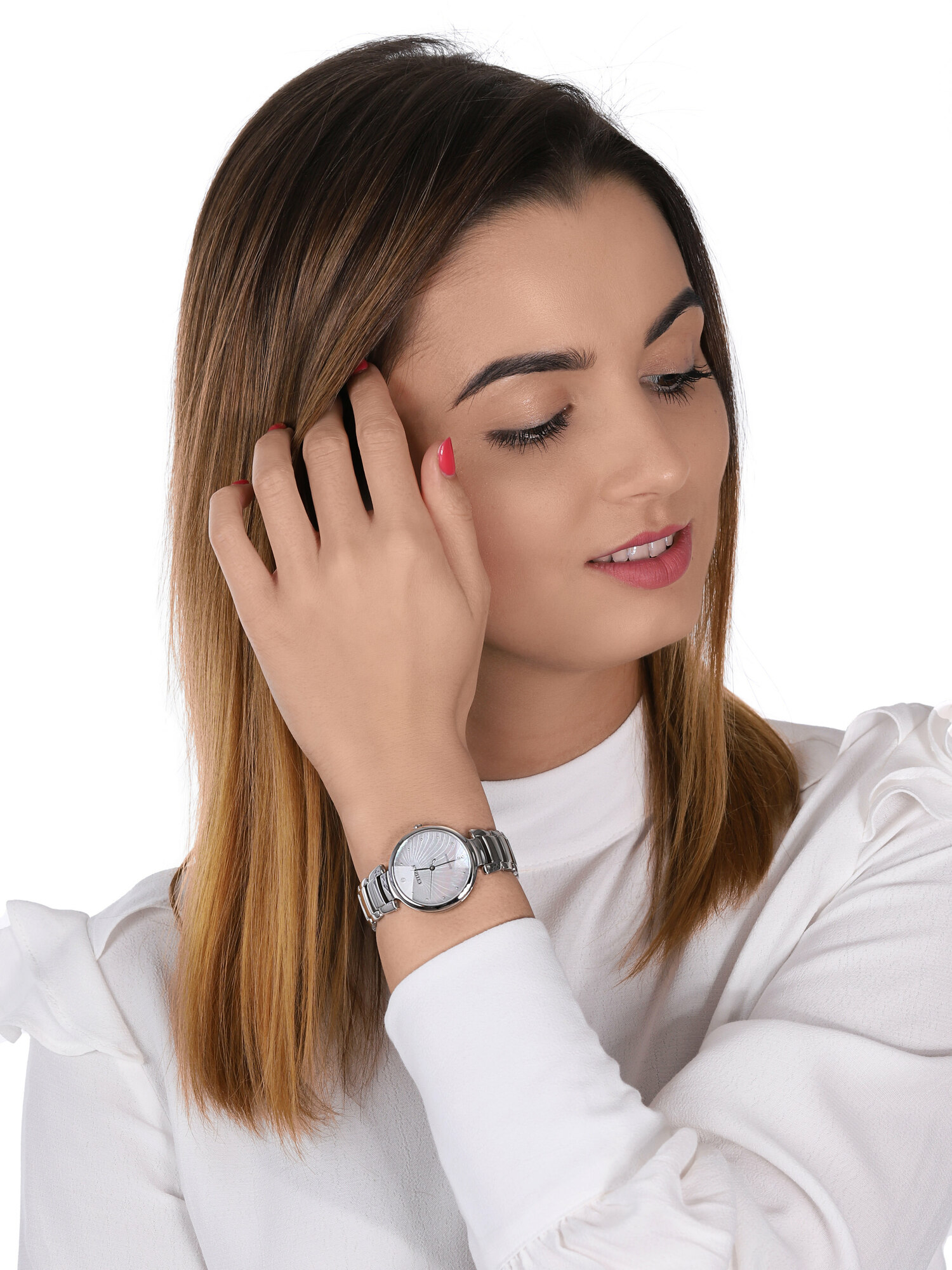 zegarek Citizen EM0850-80D srebrny Lady - miniatura 2