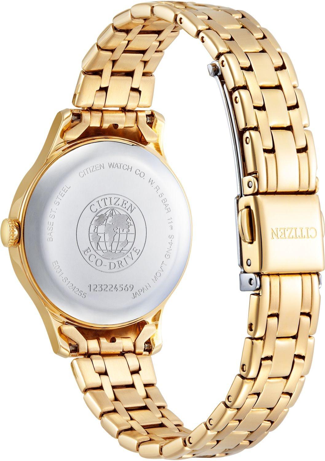 zegarek Citizen EM0893-87Y złoty Elegance - miniatura 6