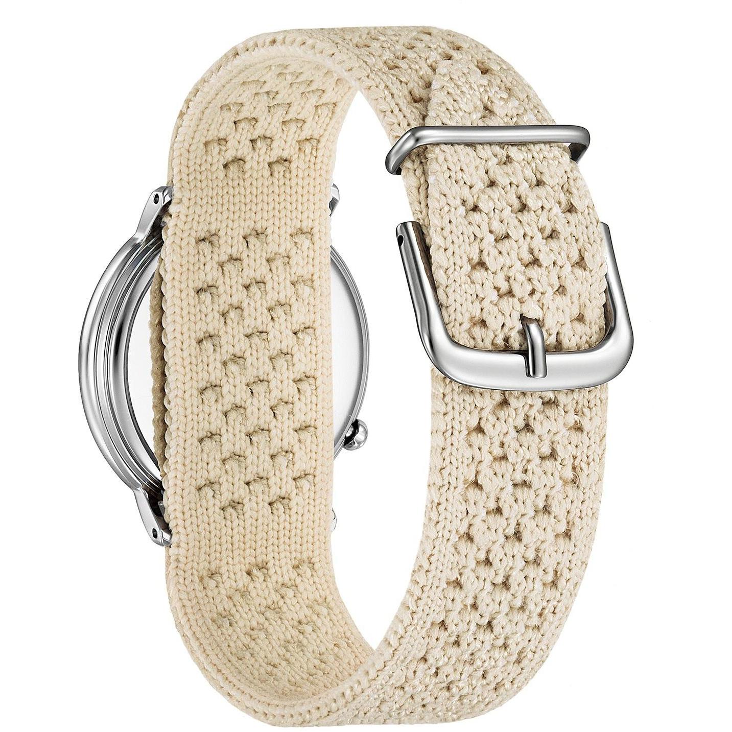 zegarek Citizen EM1006-40A srebrny Lady
