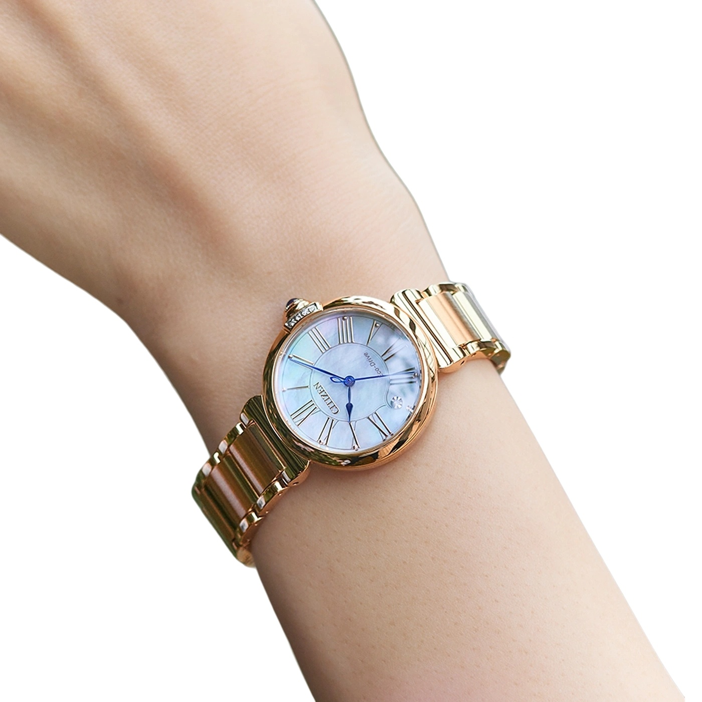 zegarek Citizen EM1063-89D różowe złoto Ecodrive - miniatura 7