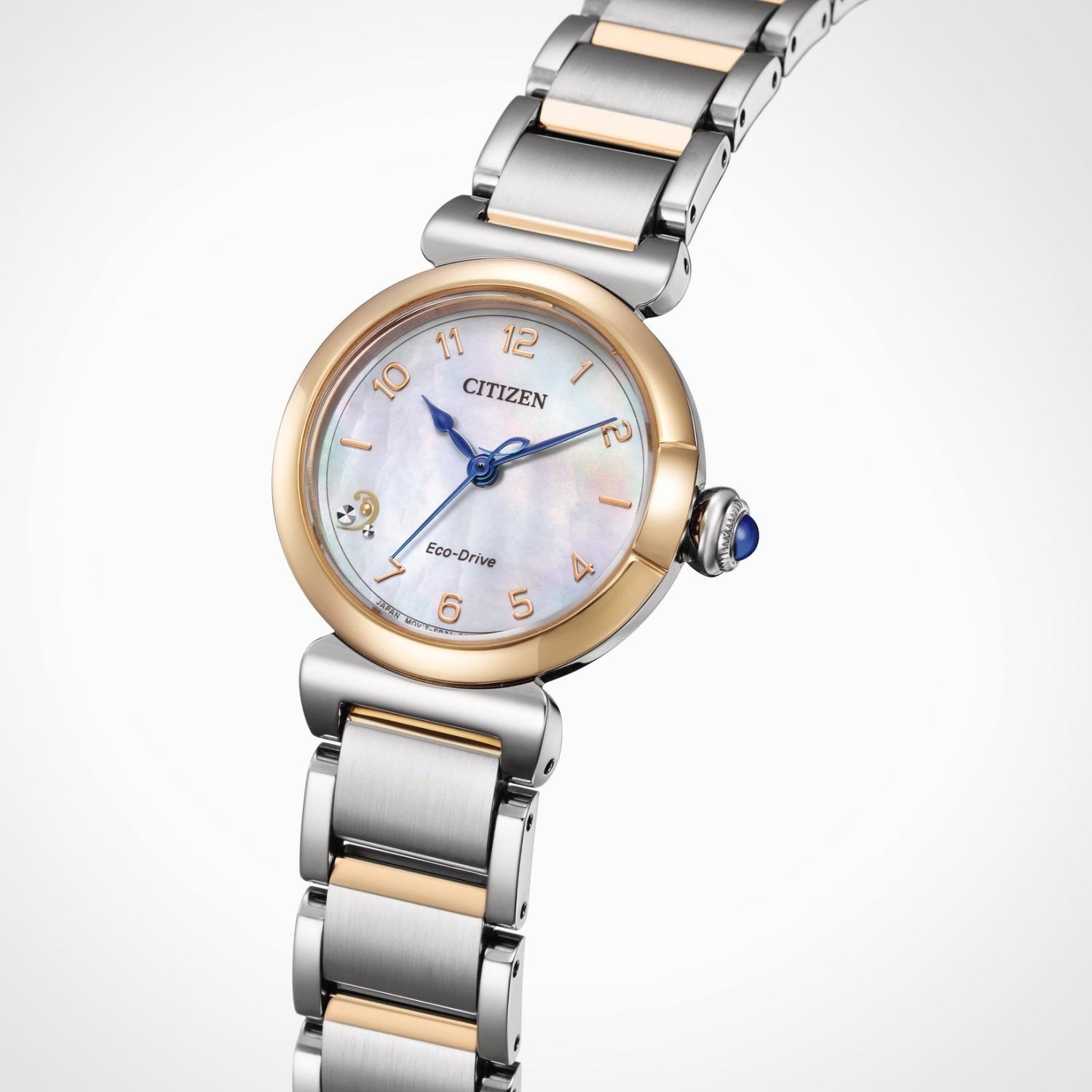 zegarek Citizen EM1136-87D solar damski Ecodrive - miniatura 6