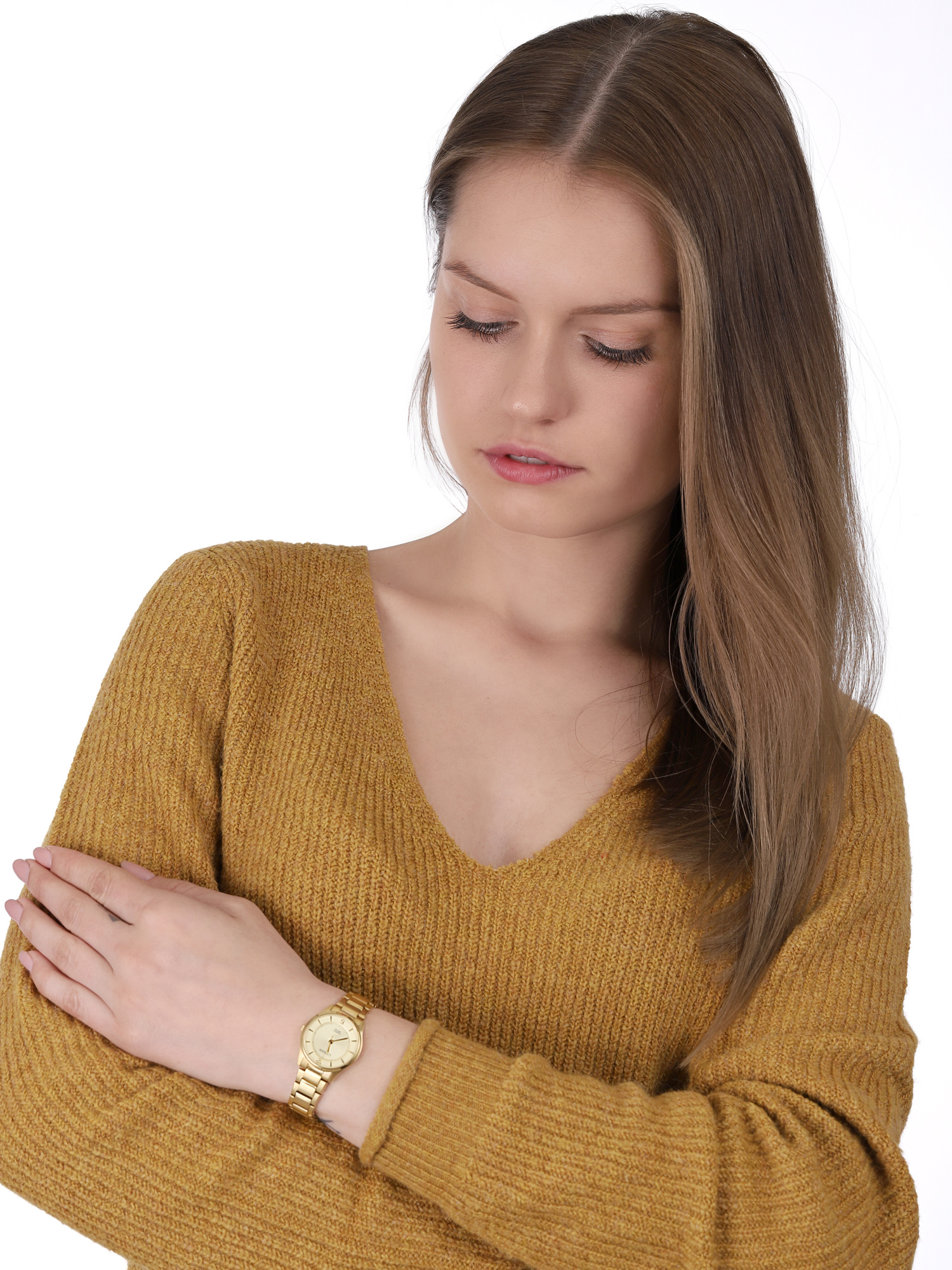 zegarek Citizen ER0203-85P złoty Elegance