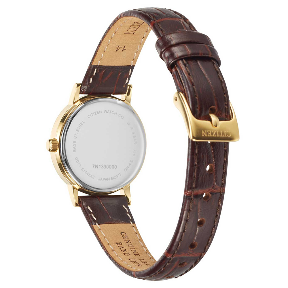 zegarek Citizen EU6092-08A kwarcowy damski Leather - miniatura 6