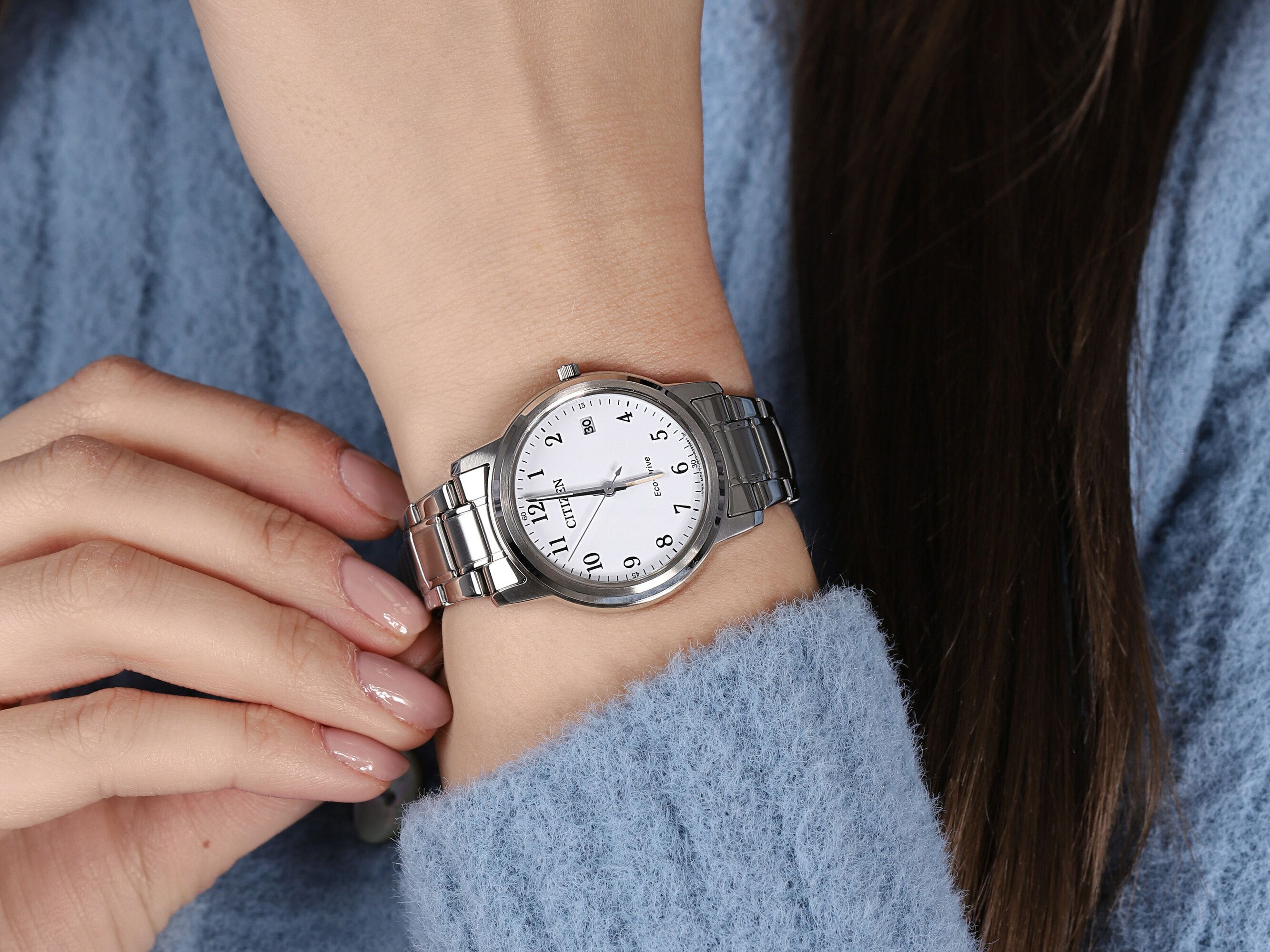 zegarek Citizen FE6011-81A srebrny Ecodrive - miniatura 4