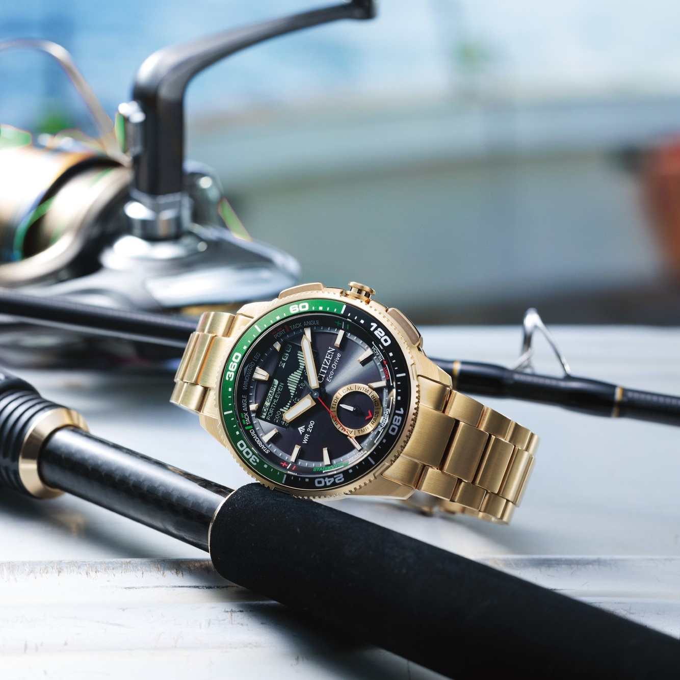 zegarek Citizen JV3002-51E Promaster Marine Wave Tracker Promaster szafirowe - miniatura 12