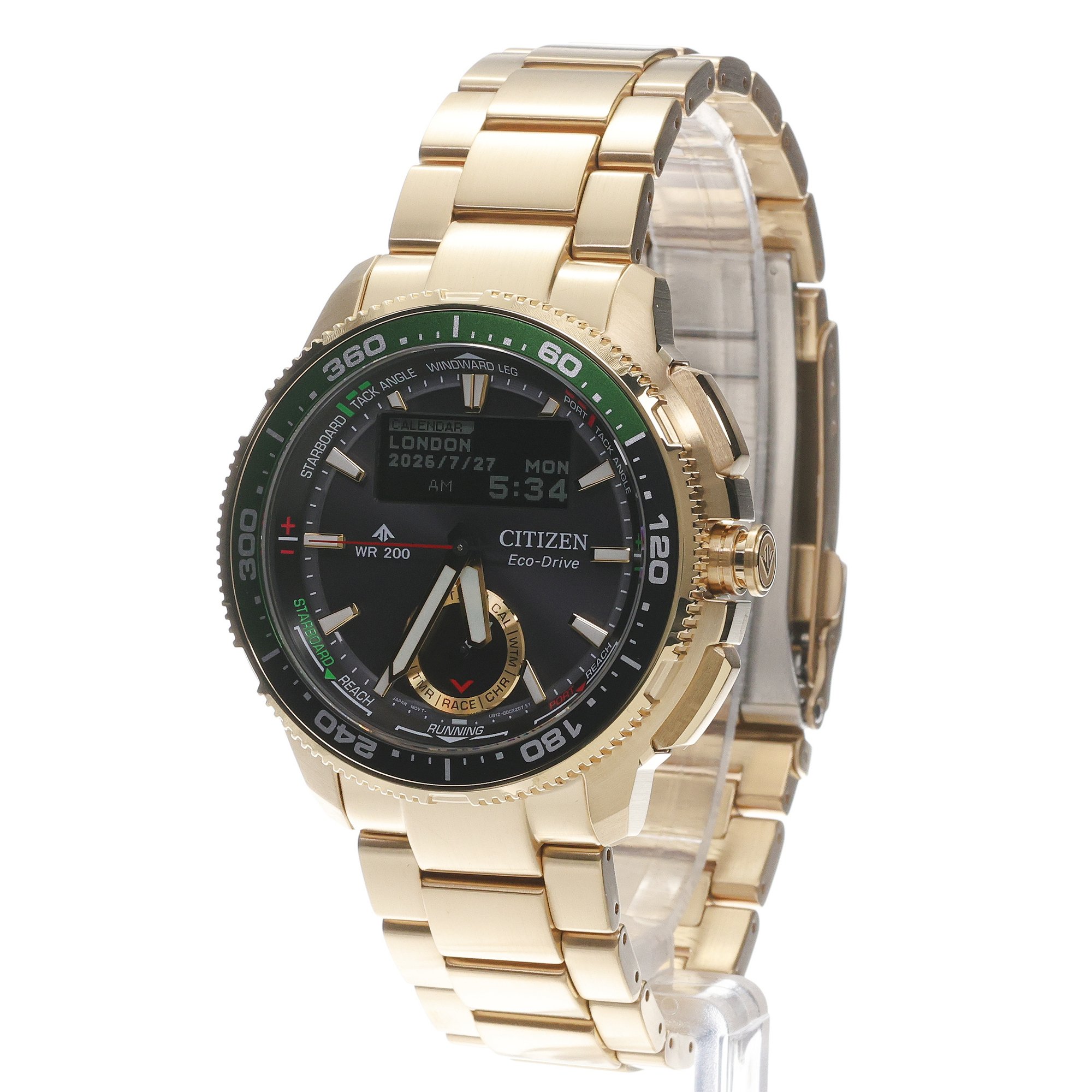 zegarek Citizen JV3002-51E solar męski Promaster Promaster Marine Wave Tracker - miniatura 2