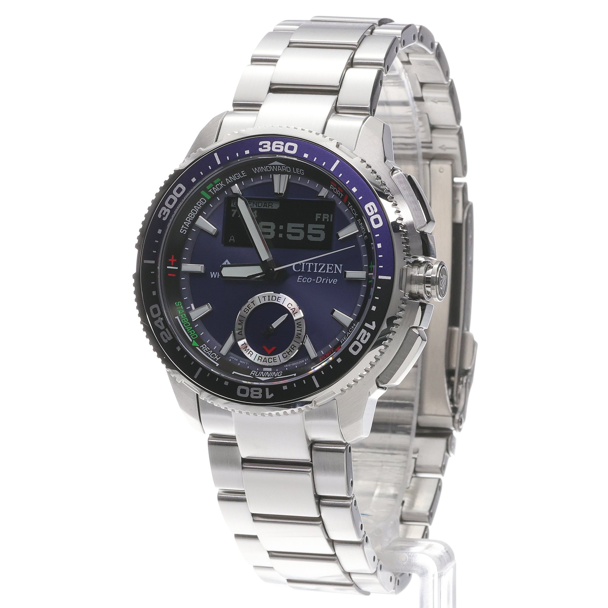 zegarek Citizen JV3006-50L solar męski Promaster Promaster Marine Wave Tracker - miniatura 2