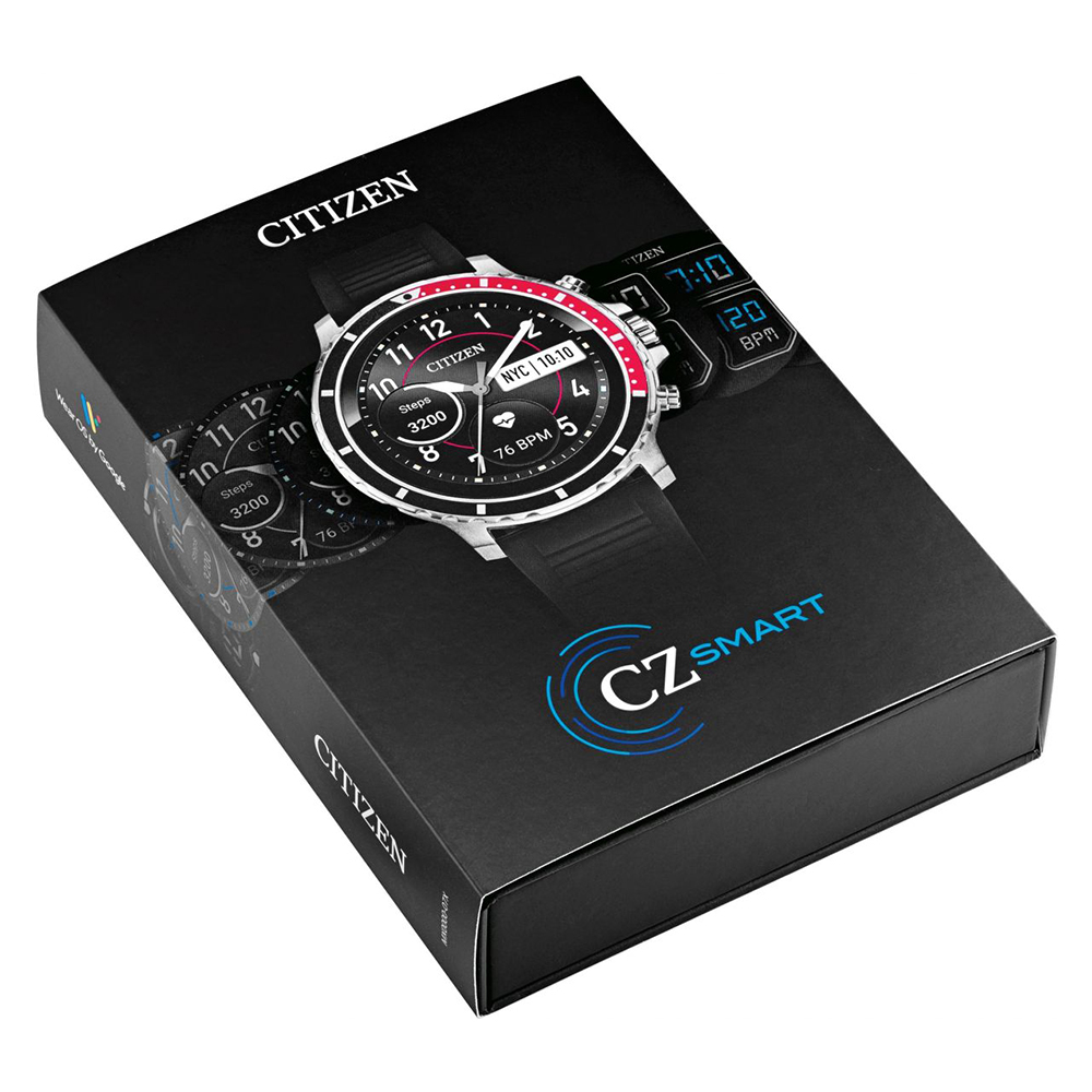 zegarek Citizen MX0000-07X srebrny CZ Smart - miniatura 10
