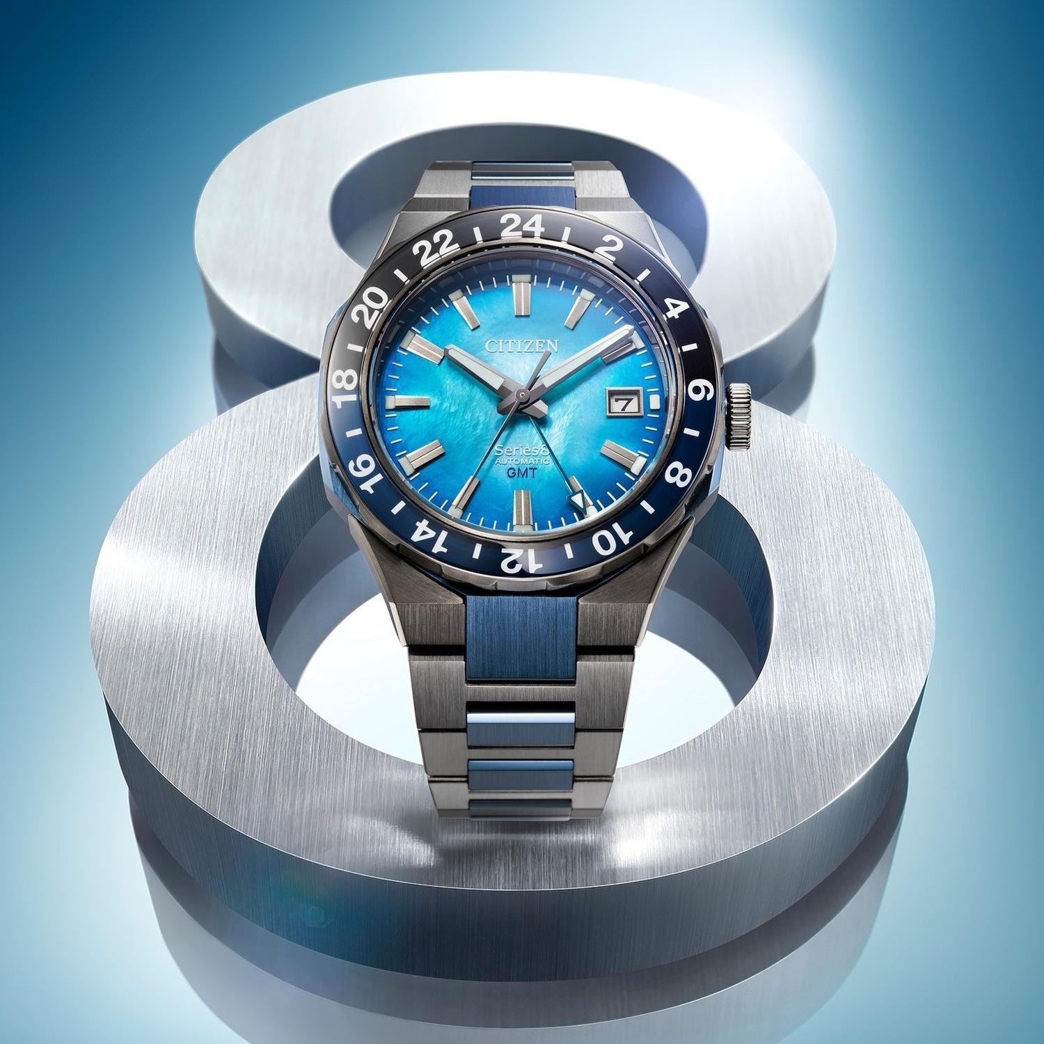 zegarek Citizen NB6036-52N szary Series 8 - miniatura 7