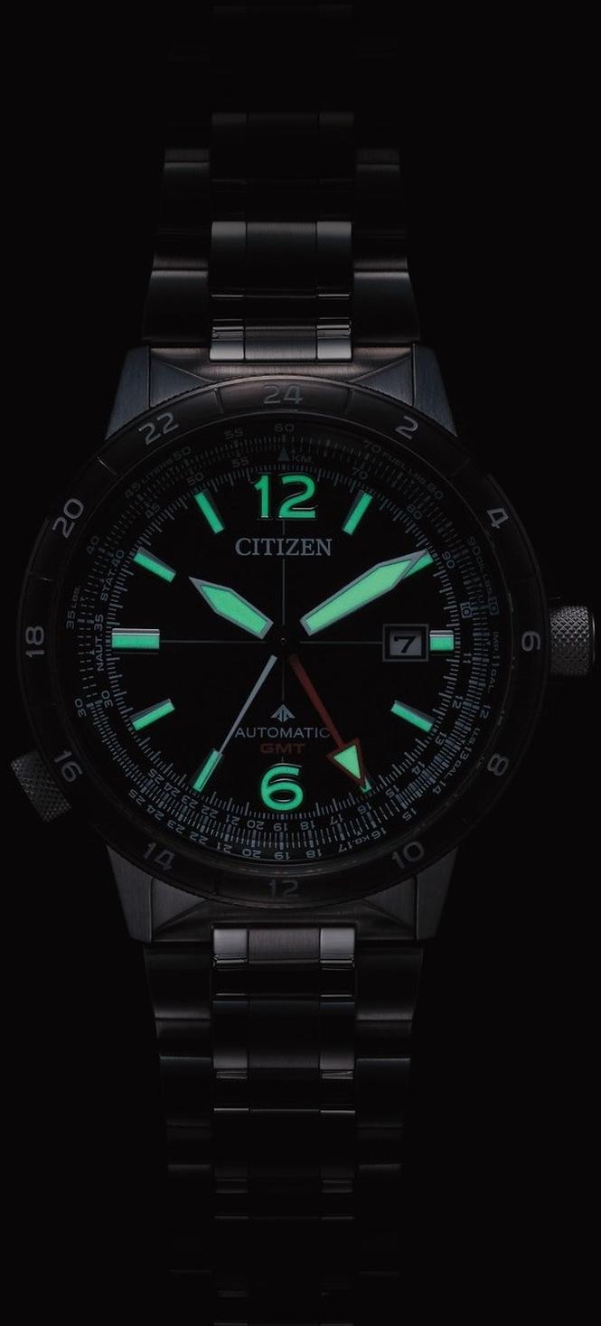 zegarek Citizen NB6046-59E srebrny Promaster