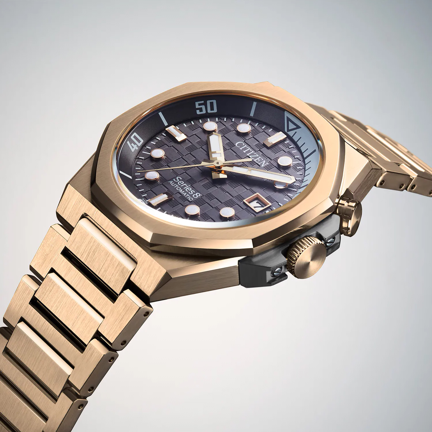 zegarek Citizen NB6069-53H Series 8 890 Series 8 szafirowe - miniatura 5
