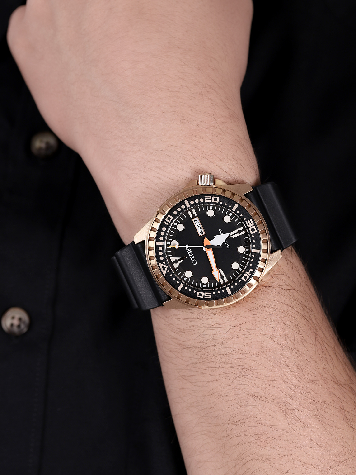 zegarek Citizen NH8383-17EE automatyczny męski Sport - miniatura 3