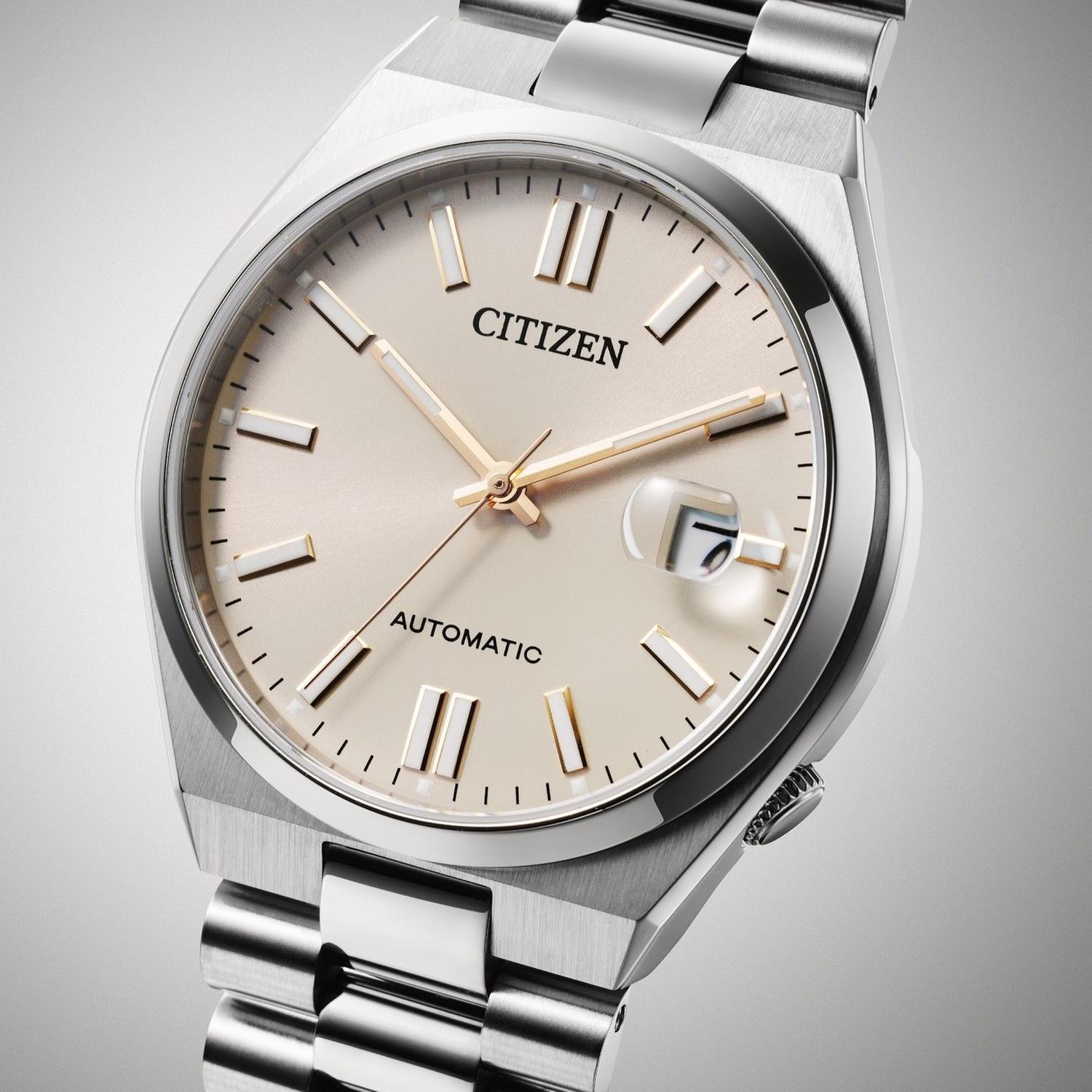 zegarek Citizen NJ0151-88W srebrny Automat - miniatura 7