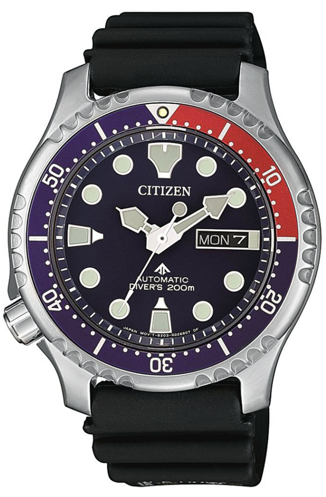 Citizen Diver's 200m NY0086-16L