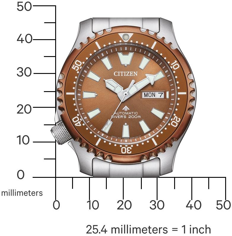 zegarek Citizen NY0164-65X automatyczny męski Promaster Promaster Marine Limited Edition - miniatura 6