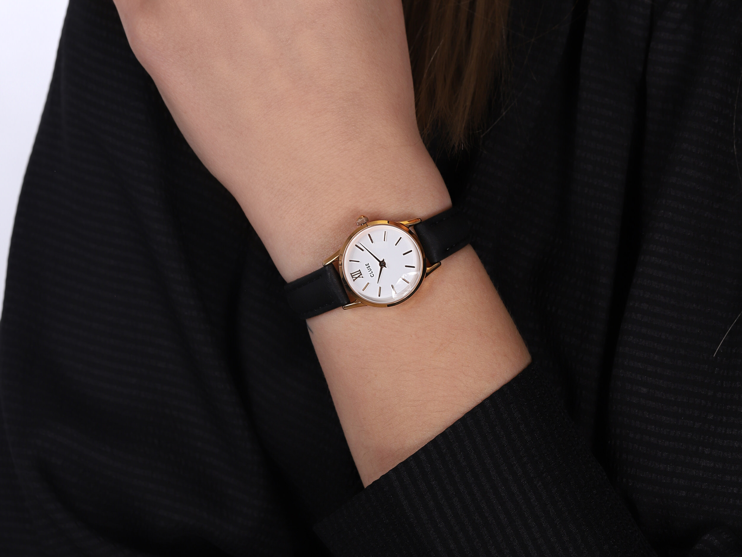 zegarek Cluse CL50008 kwarcowy damski La Vedette Rose Gold White/Black - miniatura 4