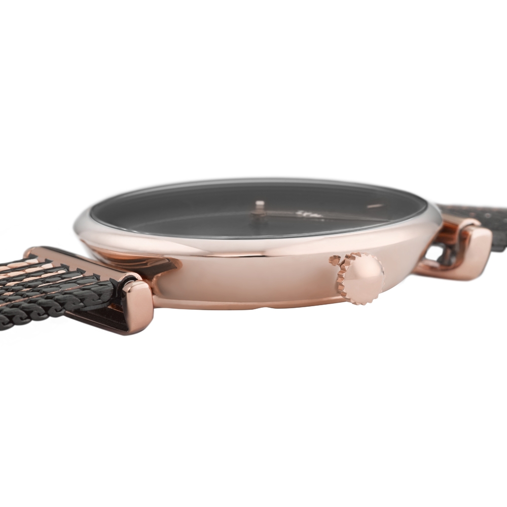 Cluse CW0101208005 zegarek różowe złoto fashion/modowy Triomphe bransoleta