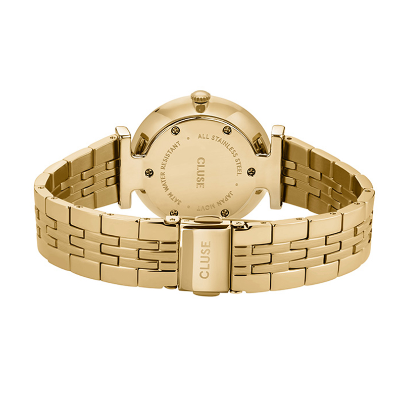 zegarek Cluse CW0101208014 kwarcowy damski Triomphe Gold White Pearl - miniatura 6