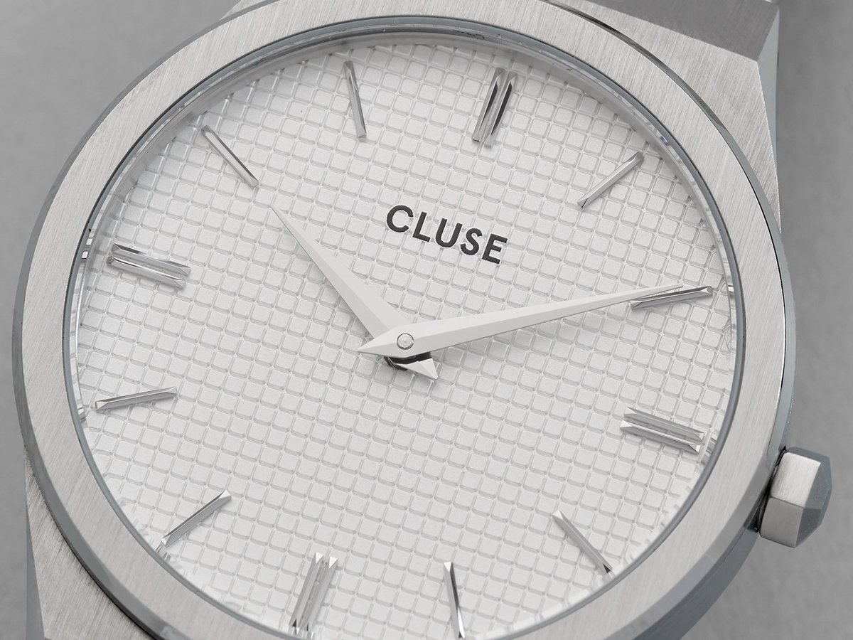zegarek Cluse CW0101210003 kwarcowy damski Vigoureux bransoleta Steel White, Silver Colour - miniatura 8