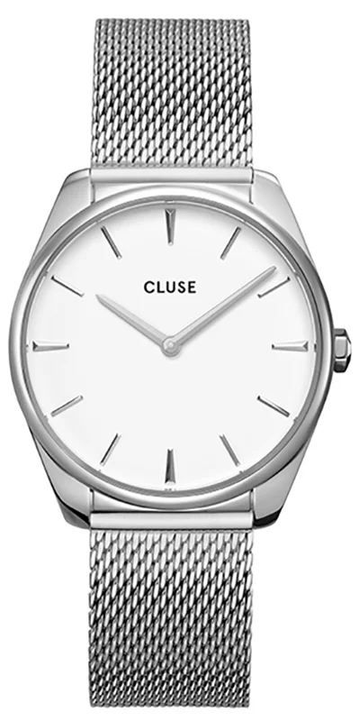 Cluse CW0101212001 Feroce Silver White - zdjęcie 1