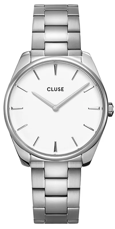 Cluse CW0101212003 Feroce Silver White - zdjęcie 1