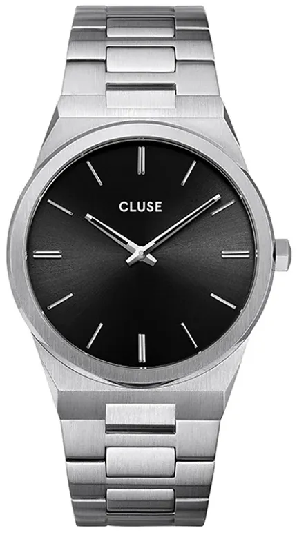 Cluse CW0101503004 Vigoureux Silver Black - zdjęcie 1