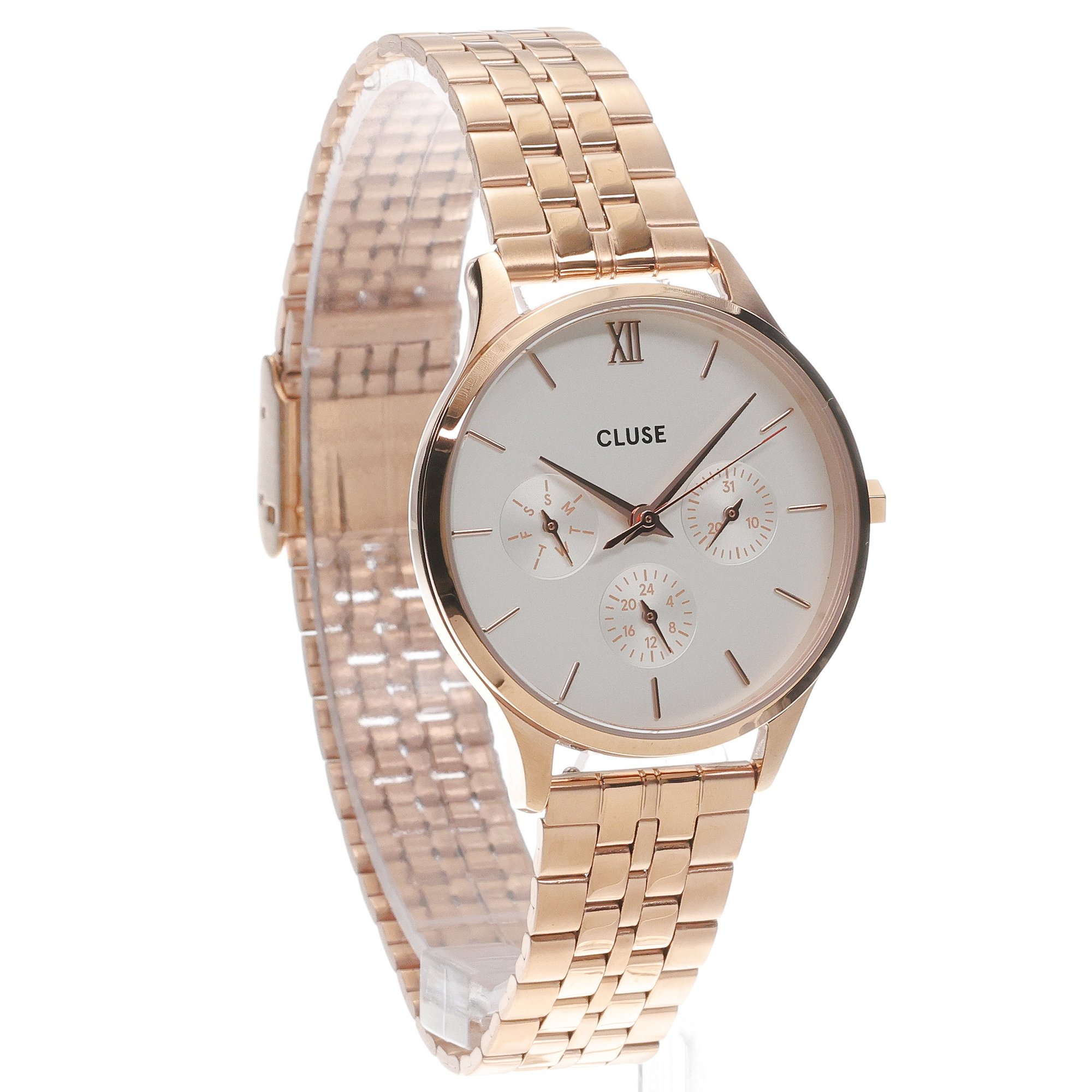 zegarek Cluse CW10702 różowe złoto Minuit