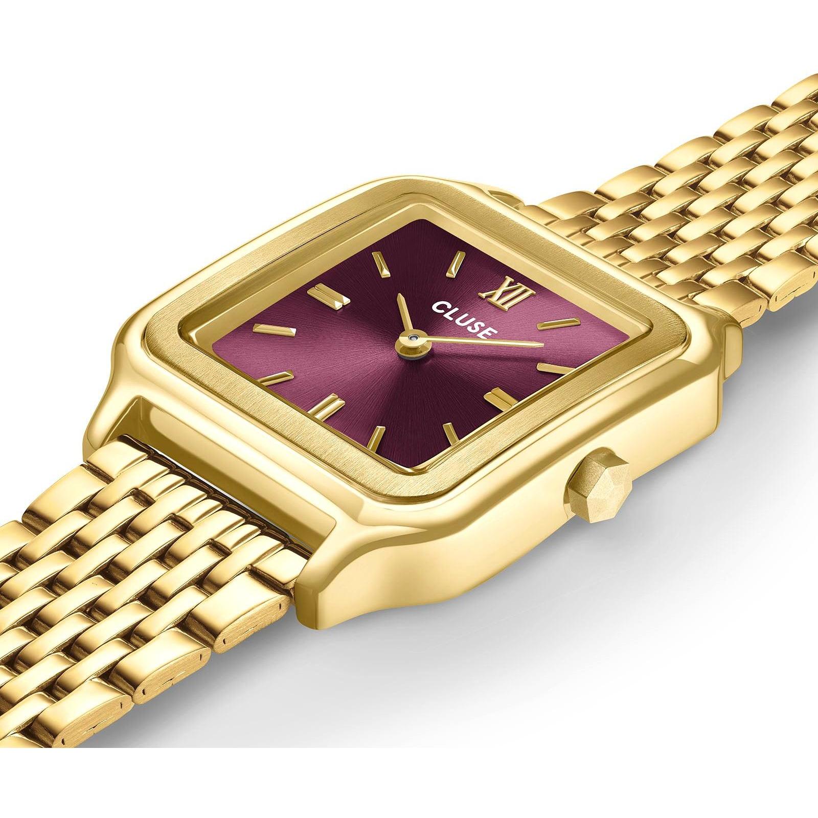 zegarek Cluse CW11910 kwarcowy damski Gracieuse Gracieuse Double Steel Wine Gold - miniatura 6