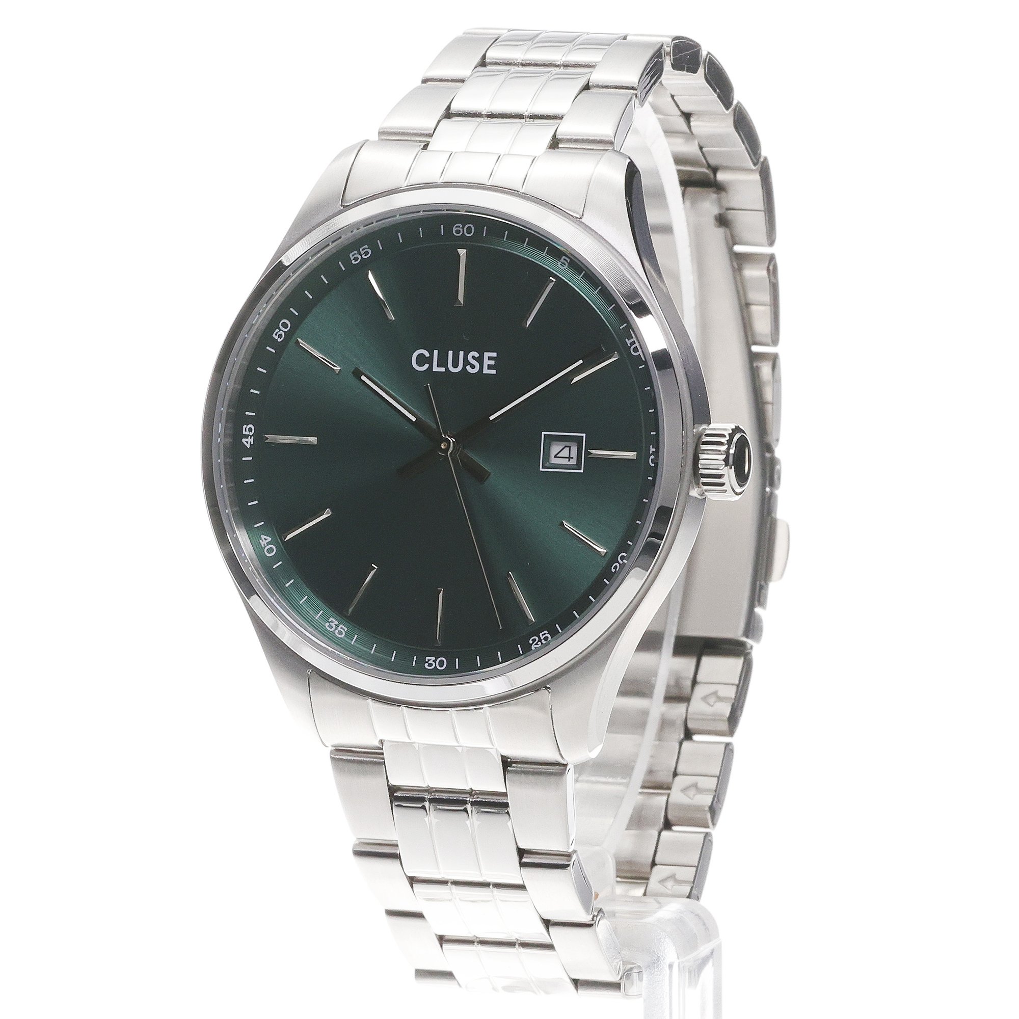 zegarek Cluse CW20902 Antheor Watch Steel Green Silver Colour Cluse mineralne - miniatura 2