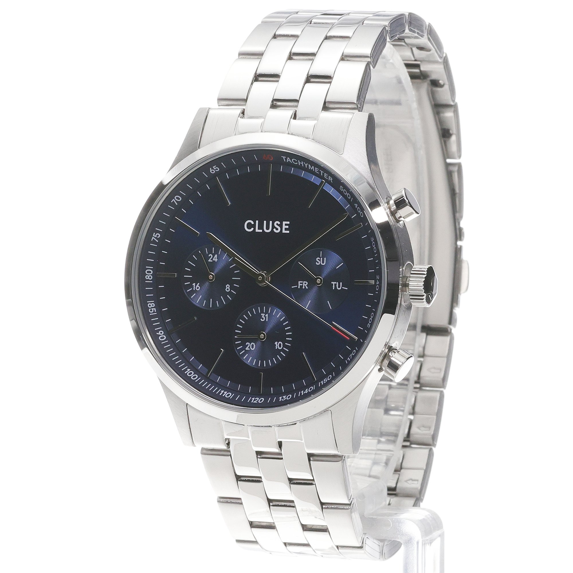 zegarek Cluse CW21003 srebrny Vigoureux