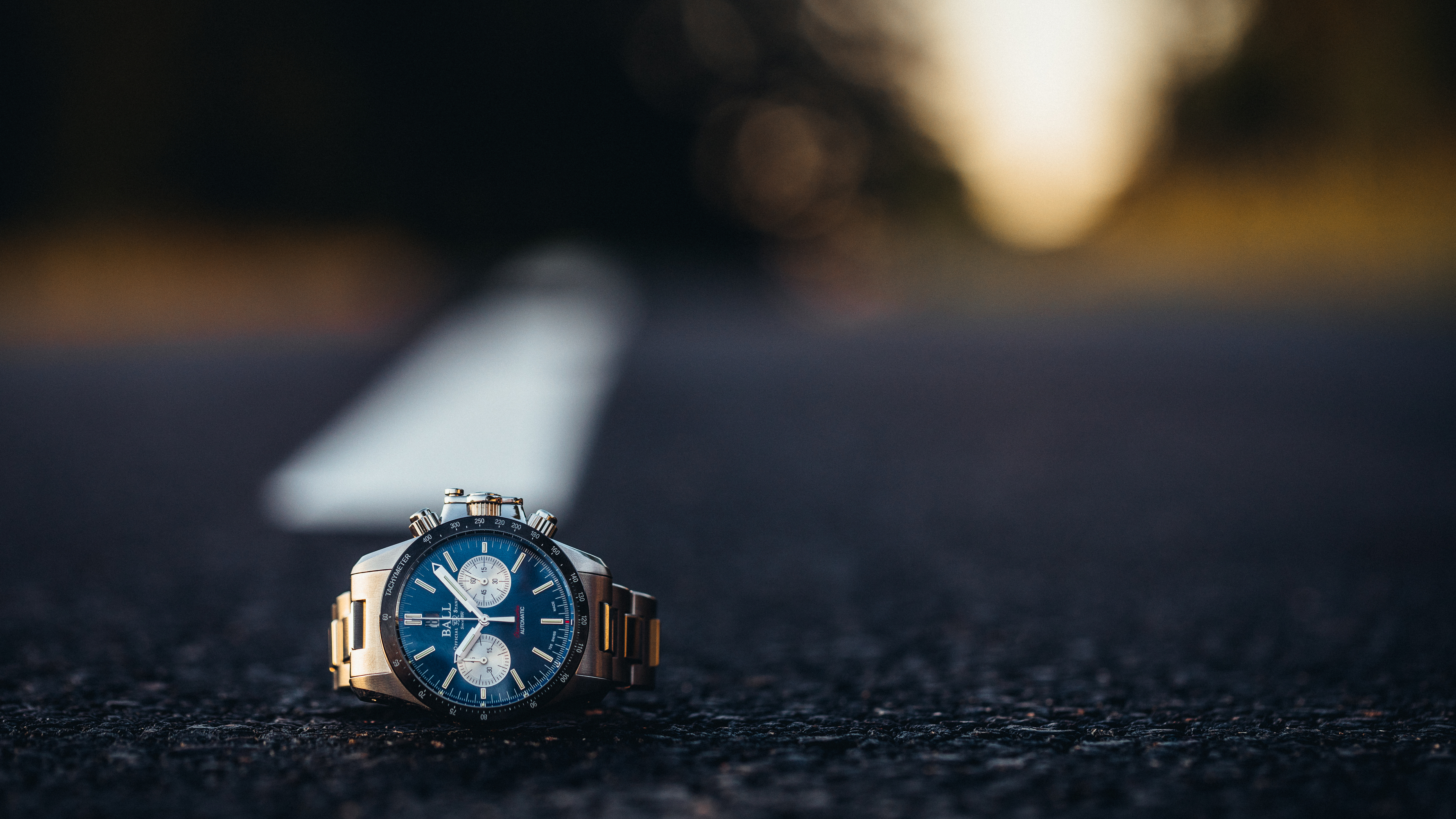 zegarek Ball CM2198C-S2CJ-SL Racer Chronograph Engineer Hydrocarbon szafirowe - miniatura 11