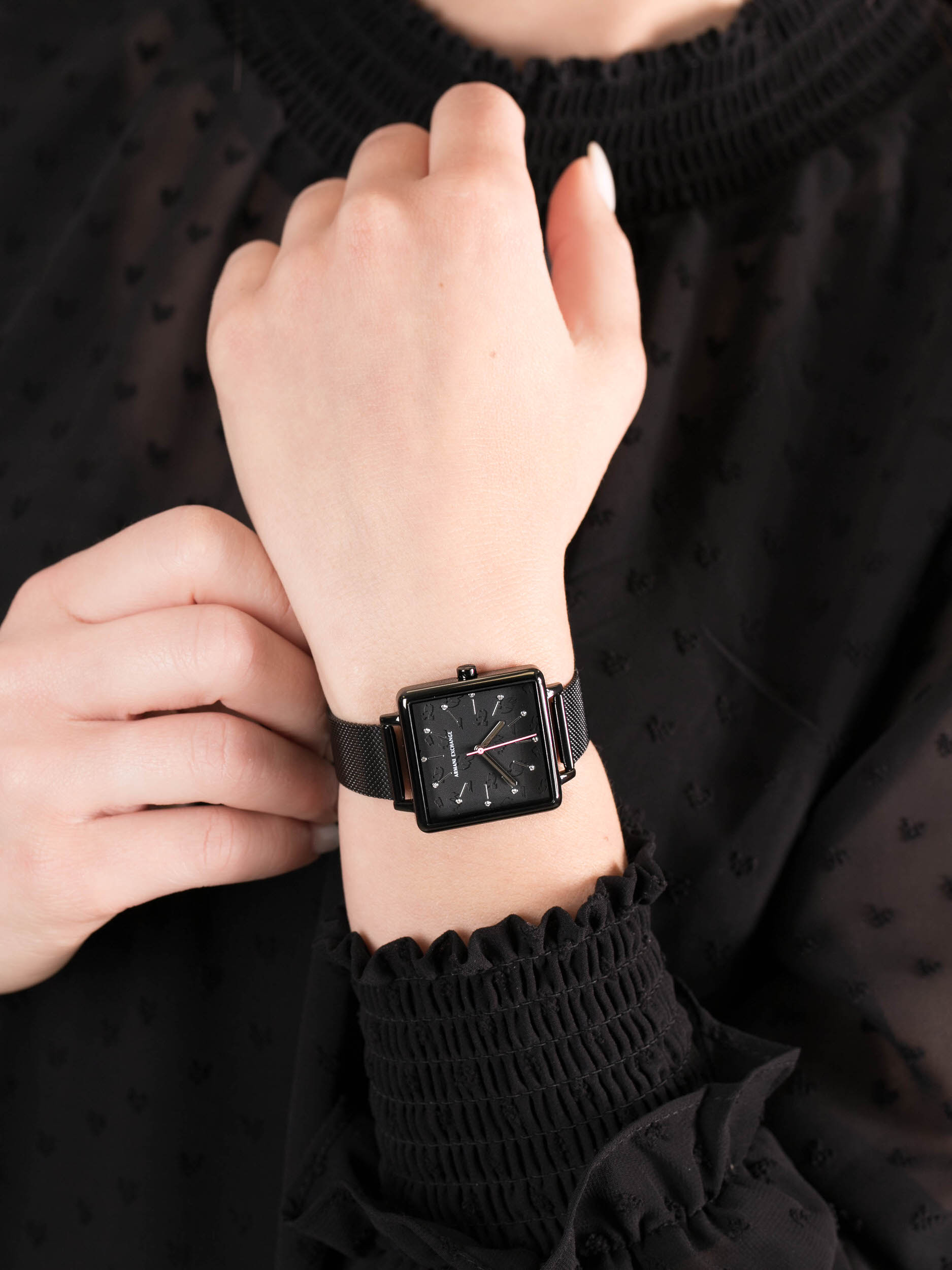 Armani Exchange AX5805 damski zegarek Fashion bransoleta - miniatura 3