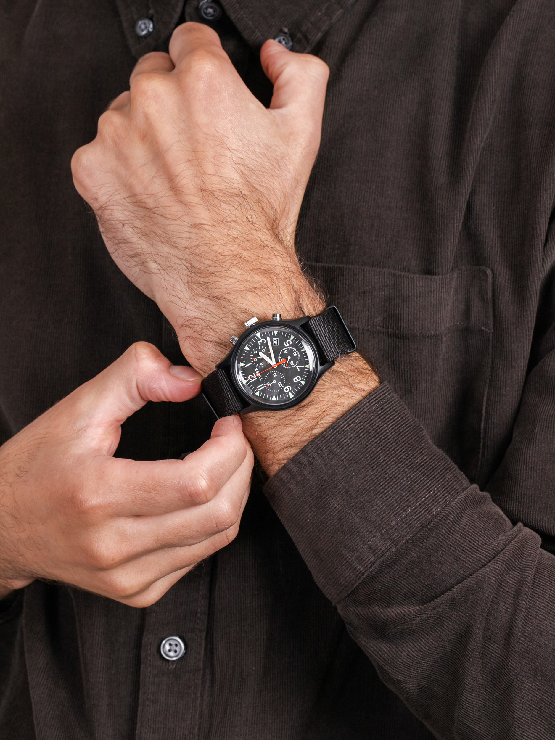 zegarek Timex TW2R67700 MK1 męski z chronograf MK1 - miniatura 3