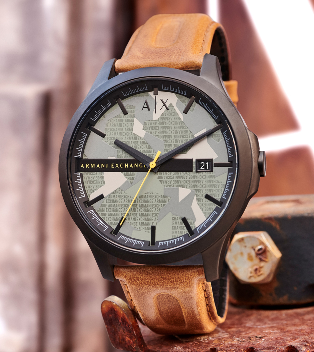 zegarek Armani Exchange AX2412 czarny Fashion - miniatura 7
