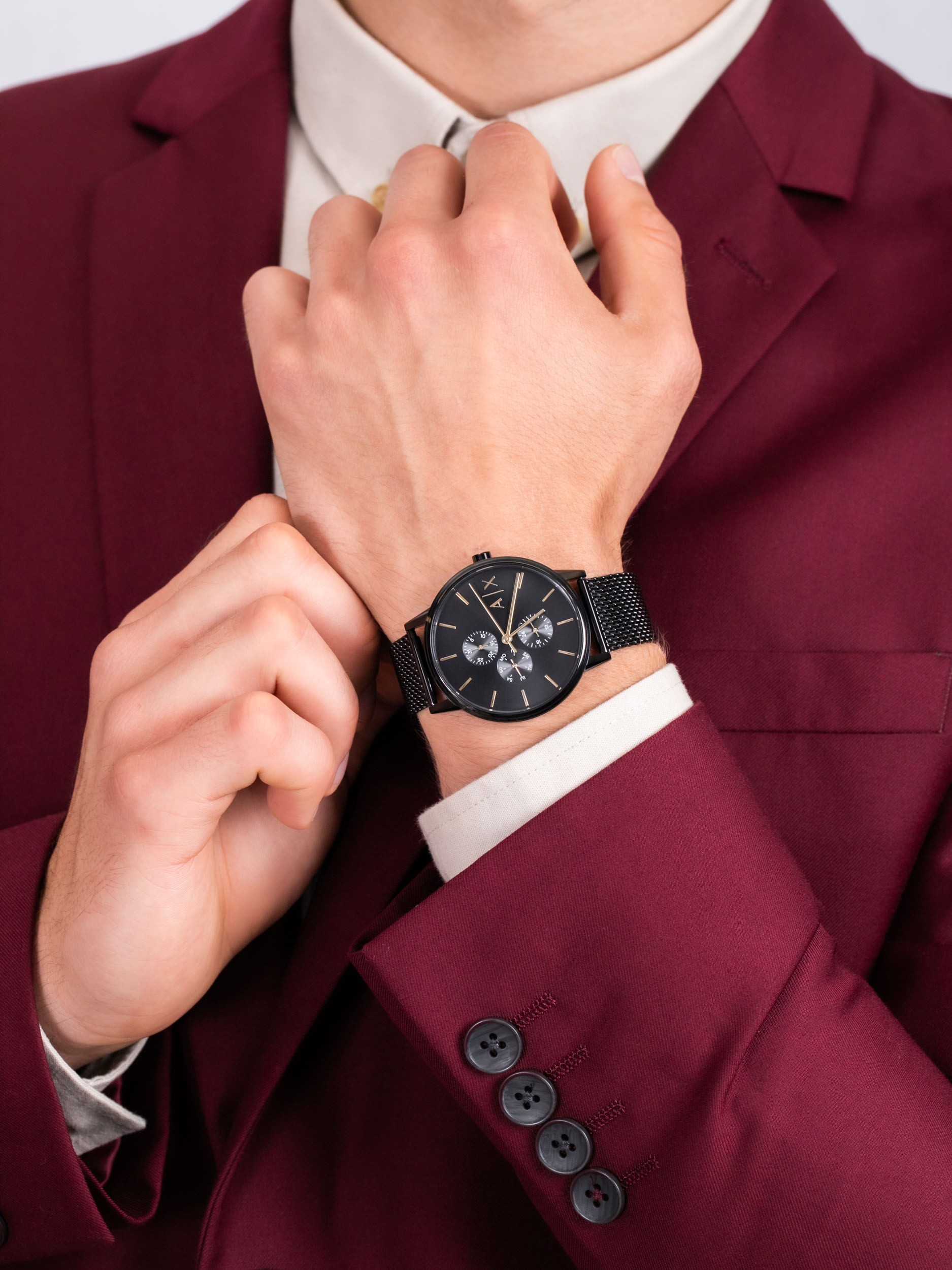 Armani Exchange AX2716 męski zegarek Fashion bransoleta - miniatura 3