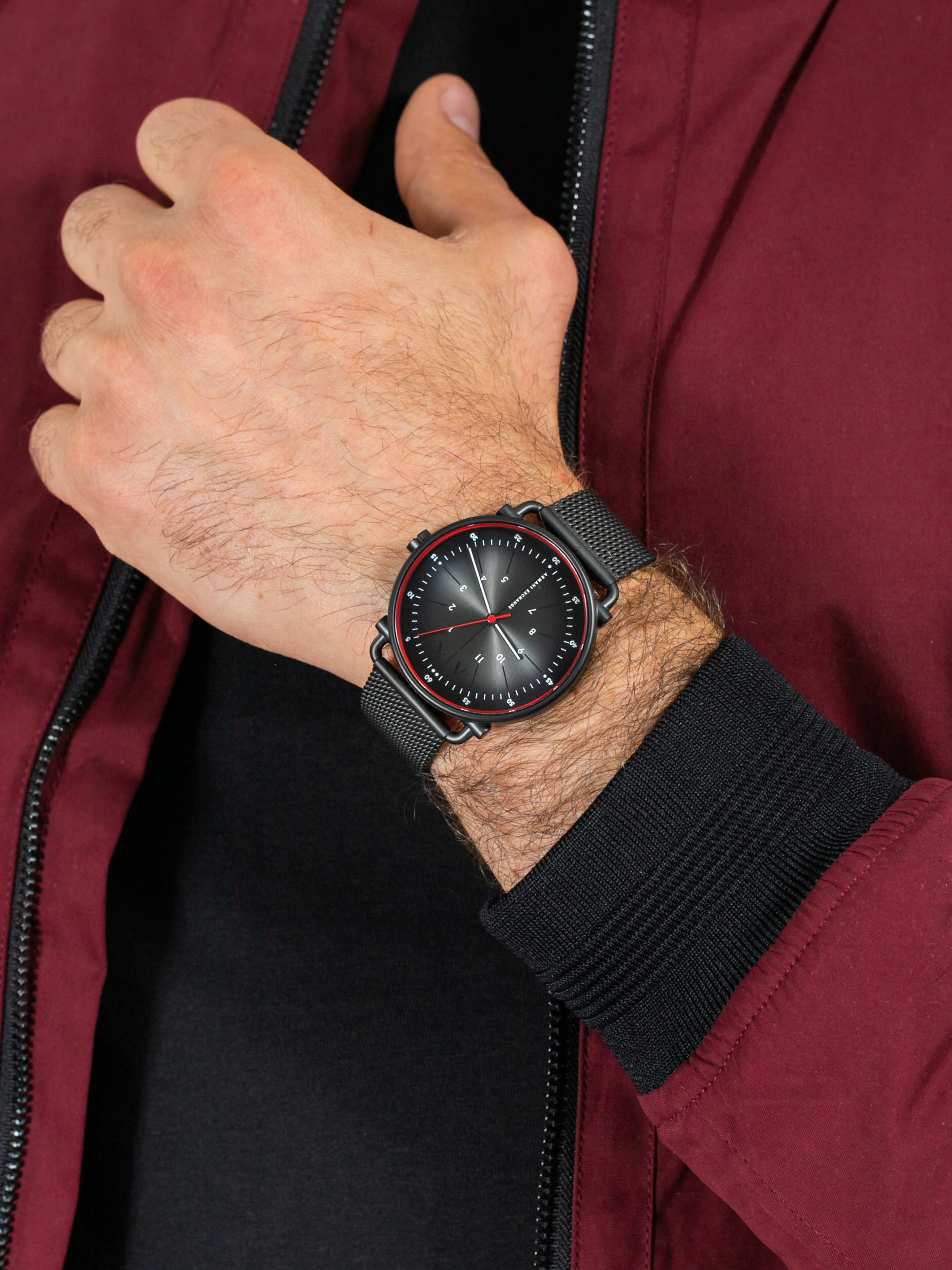 Armani Exchange AX2902 męski zegarek Fashion bransoleta - miniatura 3