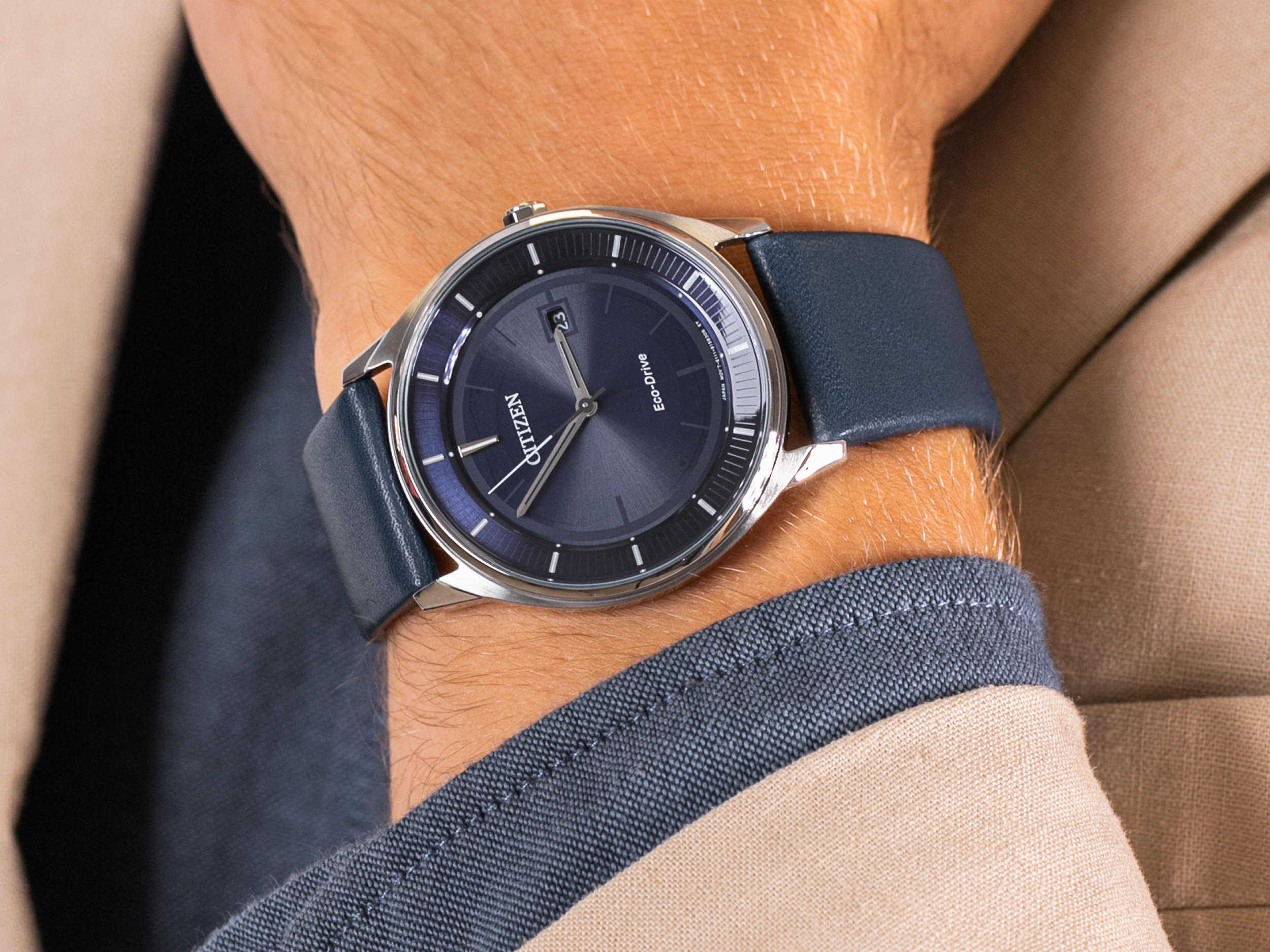 zegarek Citizen BM7400-12L czarny Ecodrive - miniatura 4