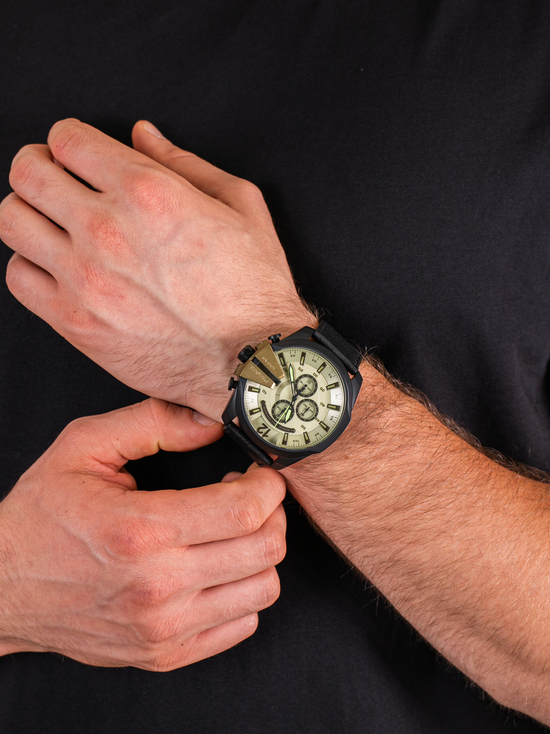 zegarek Diesel DZ4495 męski z chronograf Chief - miniatura 3