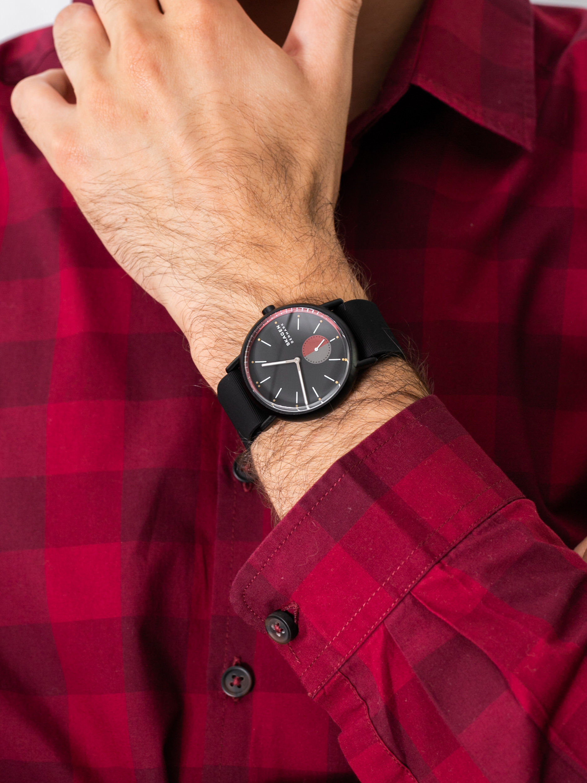 Skagen SKW6540 męski zegarek Signatur pasek - miniatura 3