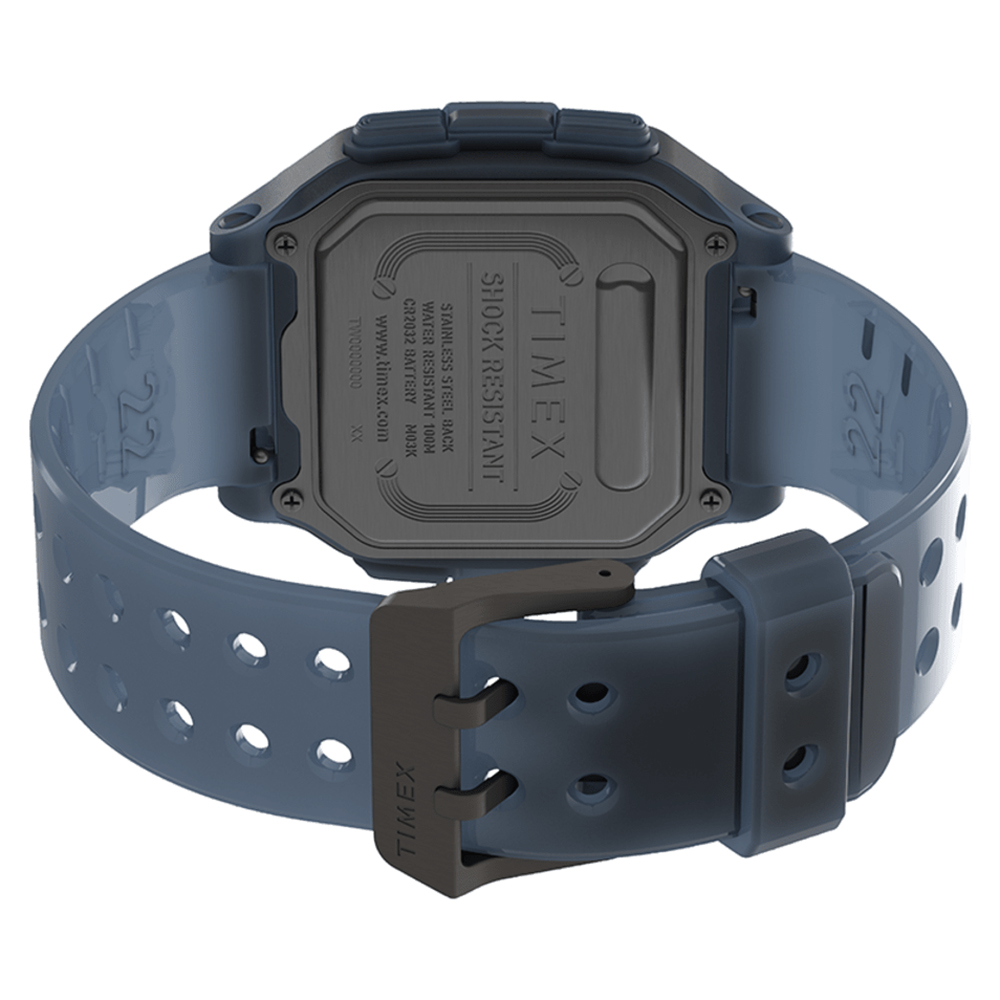 Timex TW2U56500 zegarek niebieski sportowy Command pasek - miniatura 8
