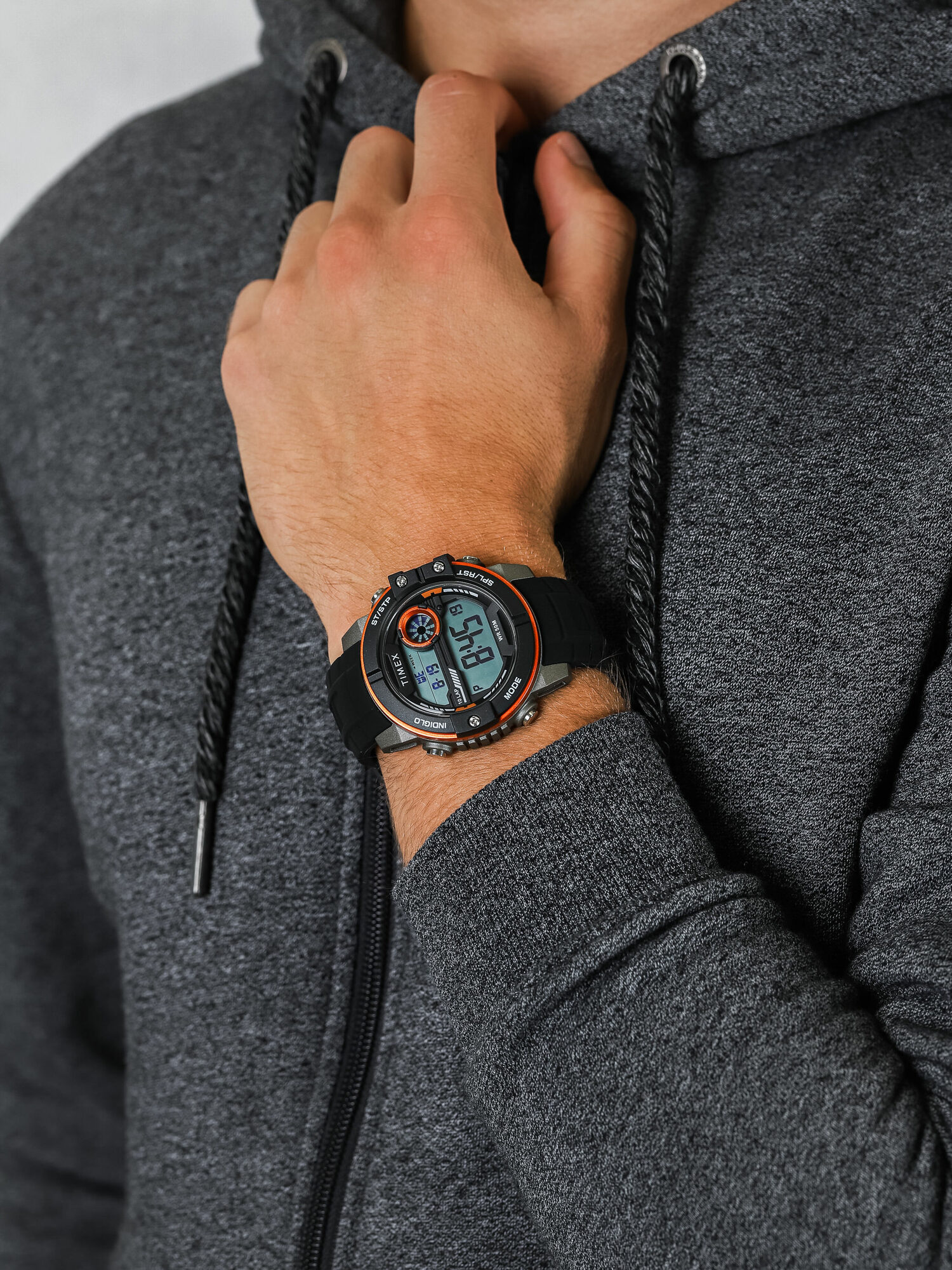 Timex TW5M34700 męski zegarek DGTL Sphere pasek - miniatura 3