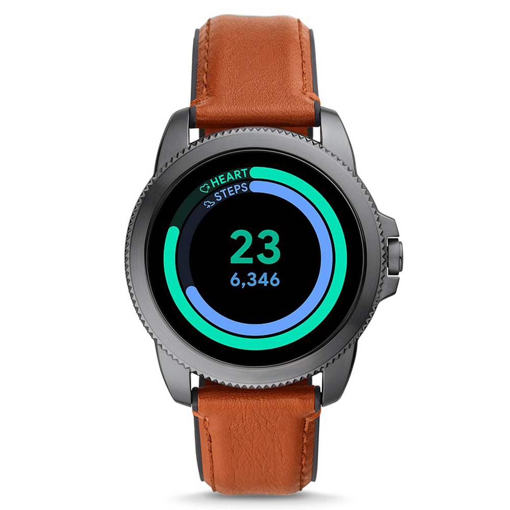 Fossil Smartwatch FTW4055 zegarek szary sportowy Fossil Q pasek - miniatura 5