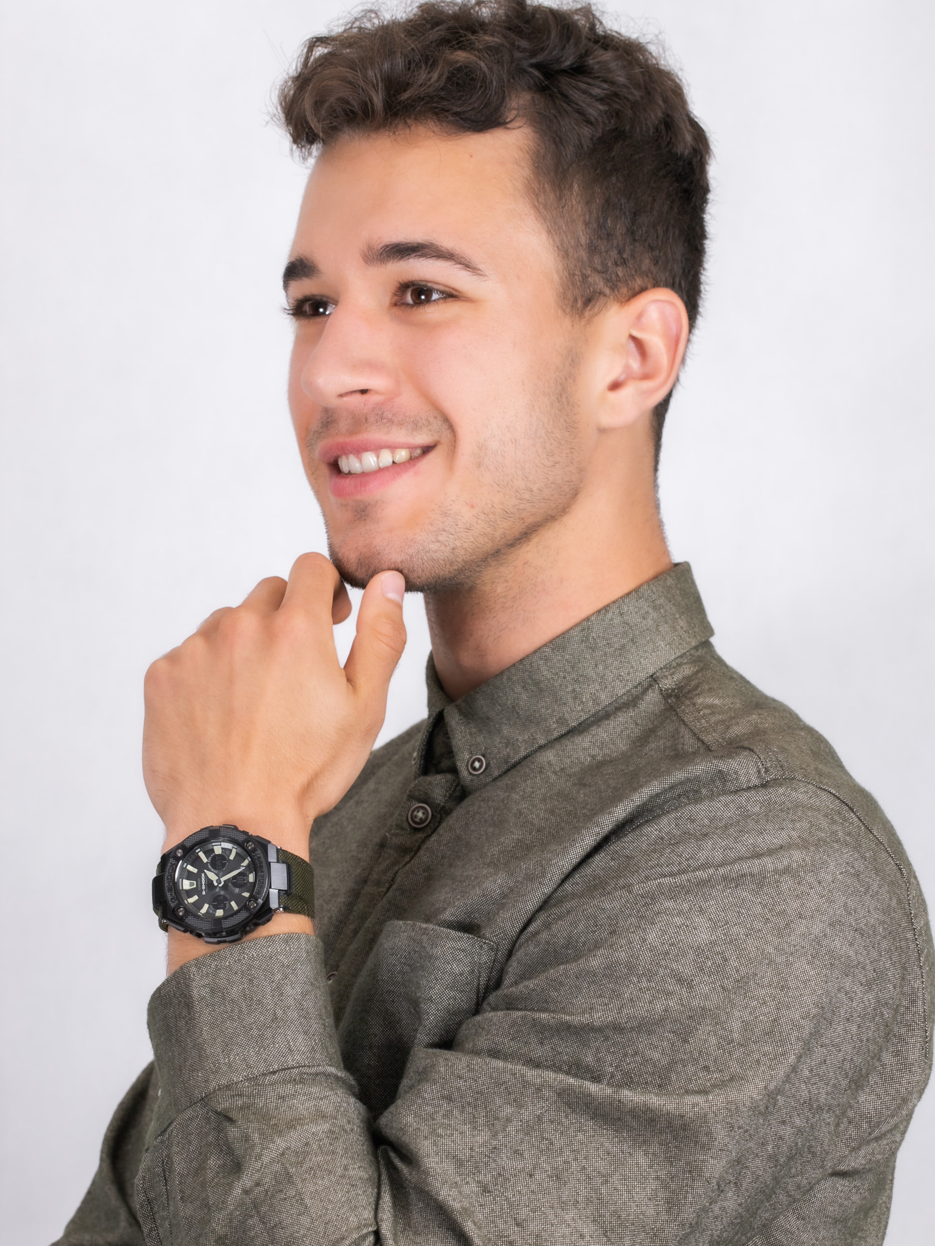 G-Shock GST-W130BC-1A3ER zegarek męski G-SHOCK G-STEEL - miniatura 2