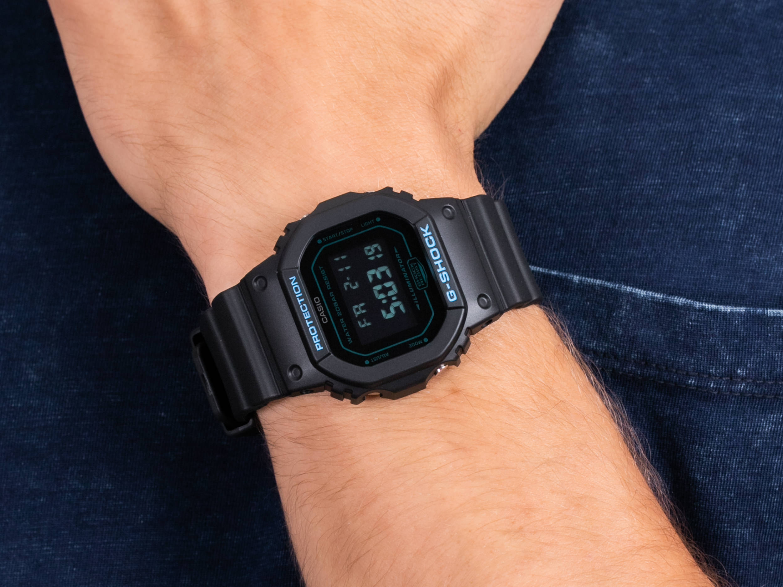 G-Shock DW-5600BBM-1ER zegarek sportowy G-SHOCK Original - miniatura 4