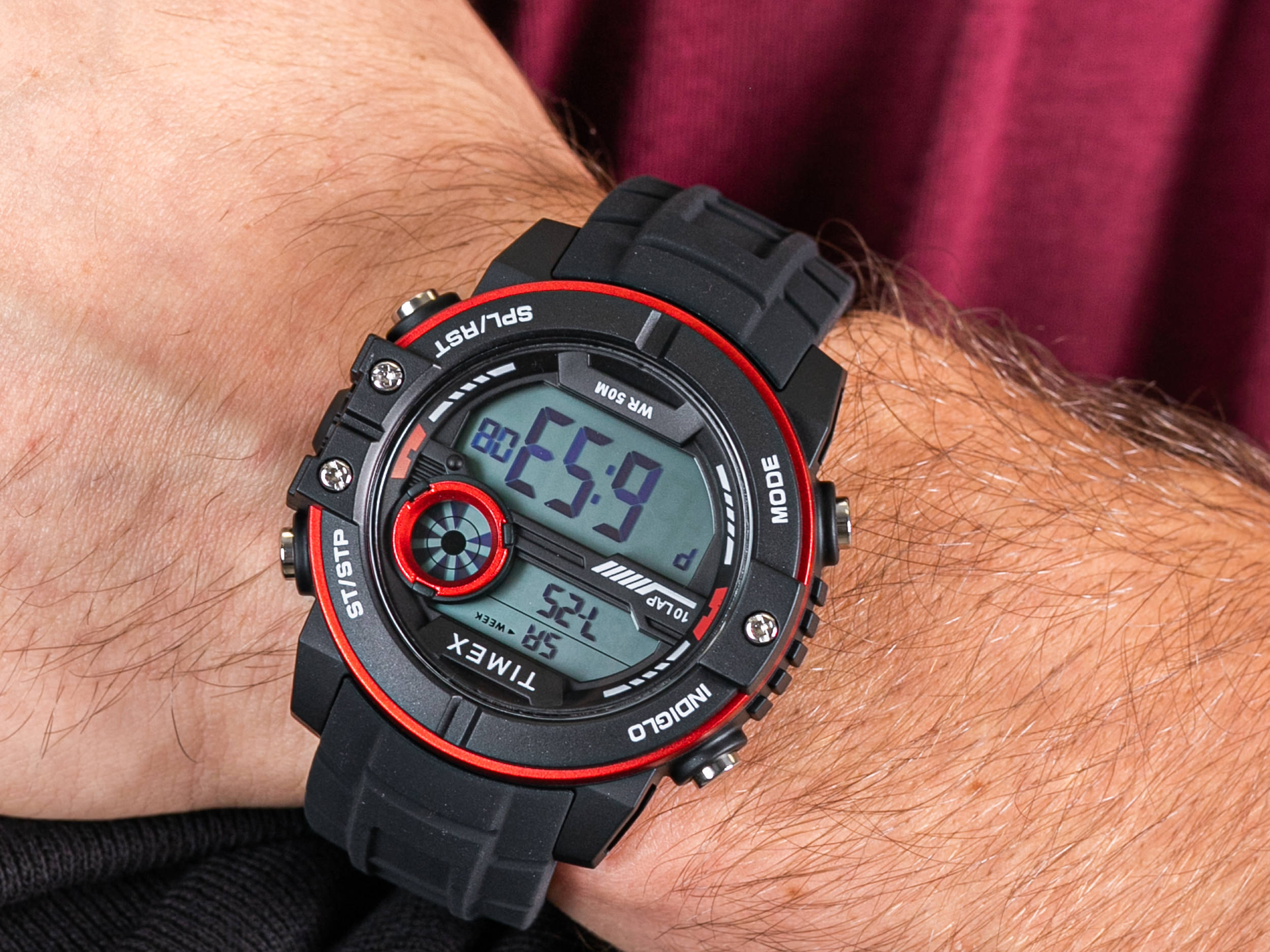 Timex TW5M34800 Lifestyle Digital zegarek sportowy DGTL Sphere - miniatura 4