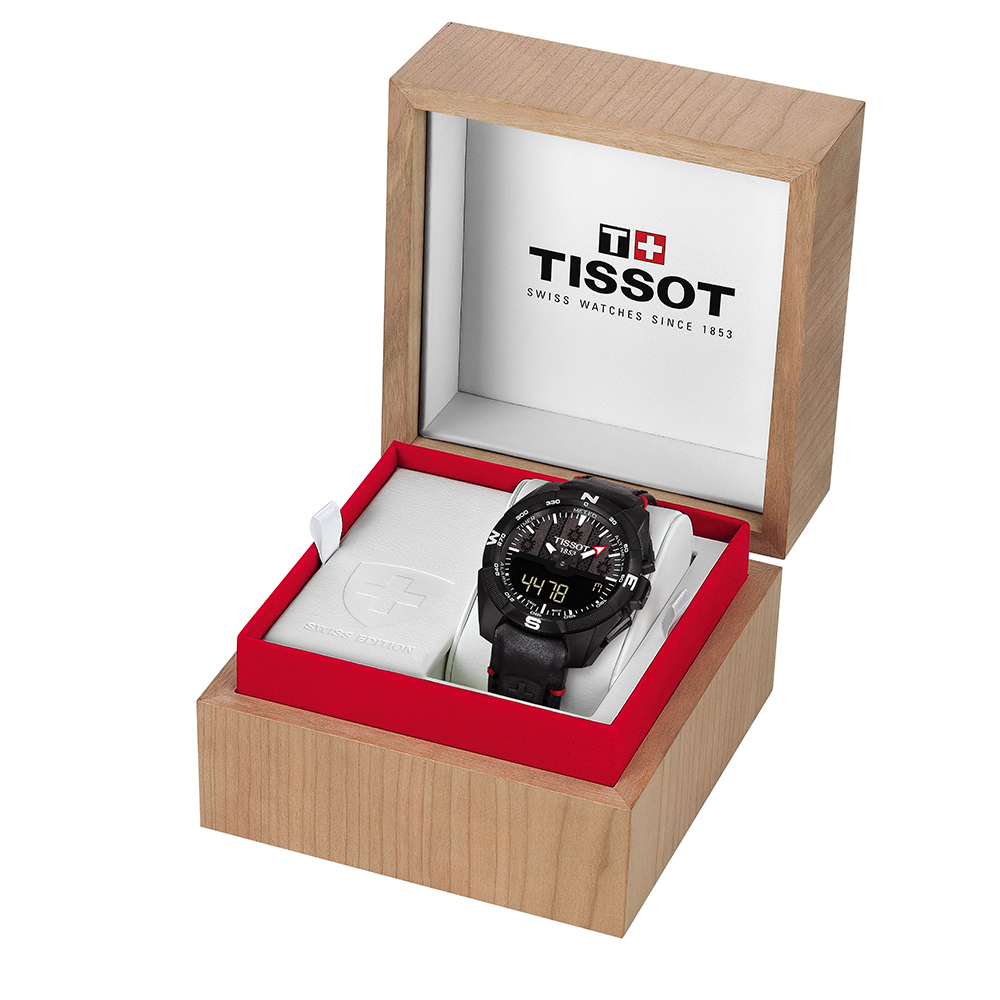 zegarek Tissot T091.420.46.051.04 czarny T-TOUCH EXPERT SOLAR - miniatura 7