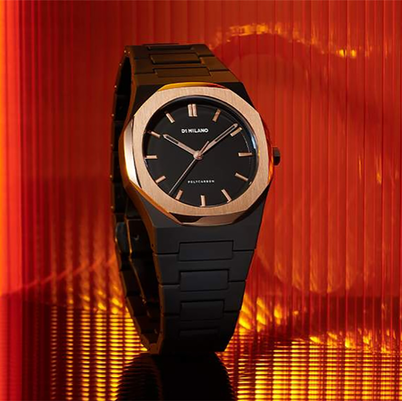 zegarek D1-PCBJ15 czarny Polycarbon - miniatura 7