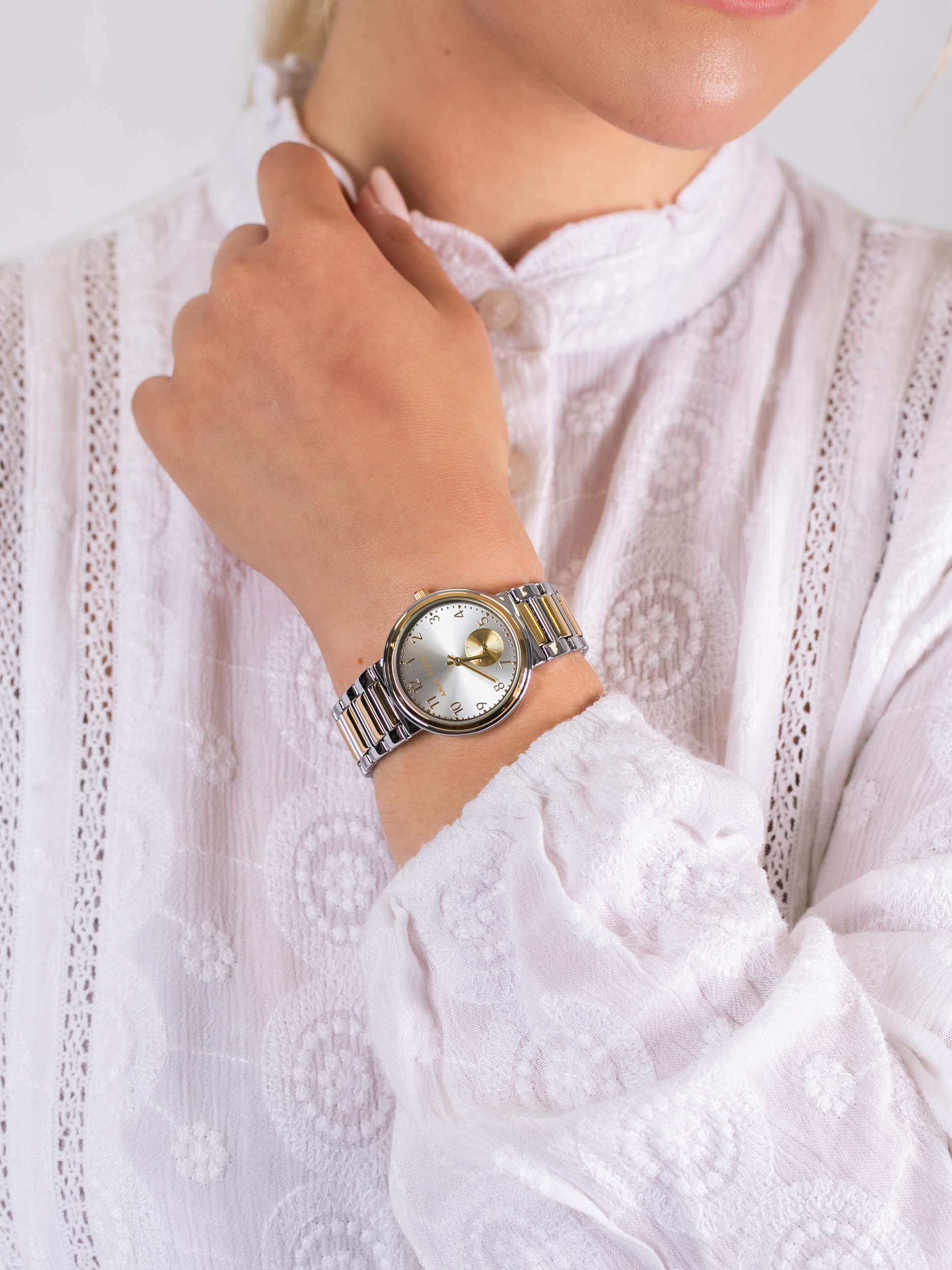 Anne Klein AK-3407SVTT damski zegarek Bransoleta bransoleta - miniatura 3